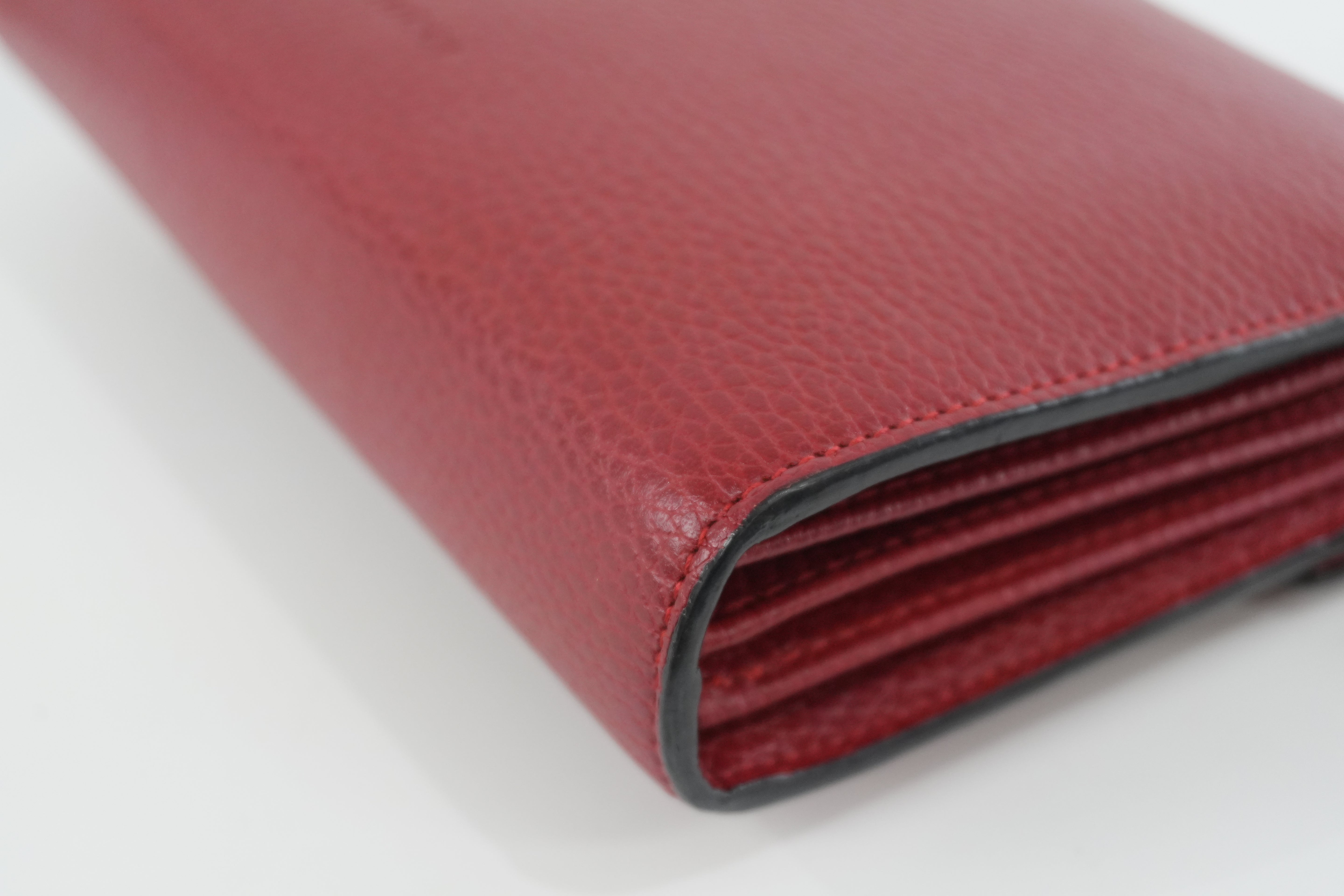 Gucci Dionysus Wallet on Chain Red Used