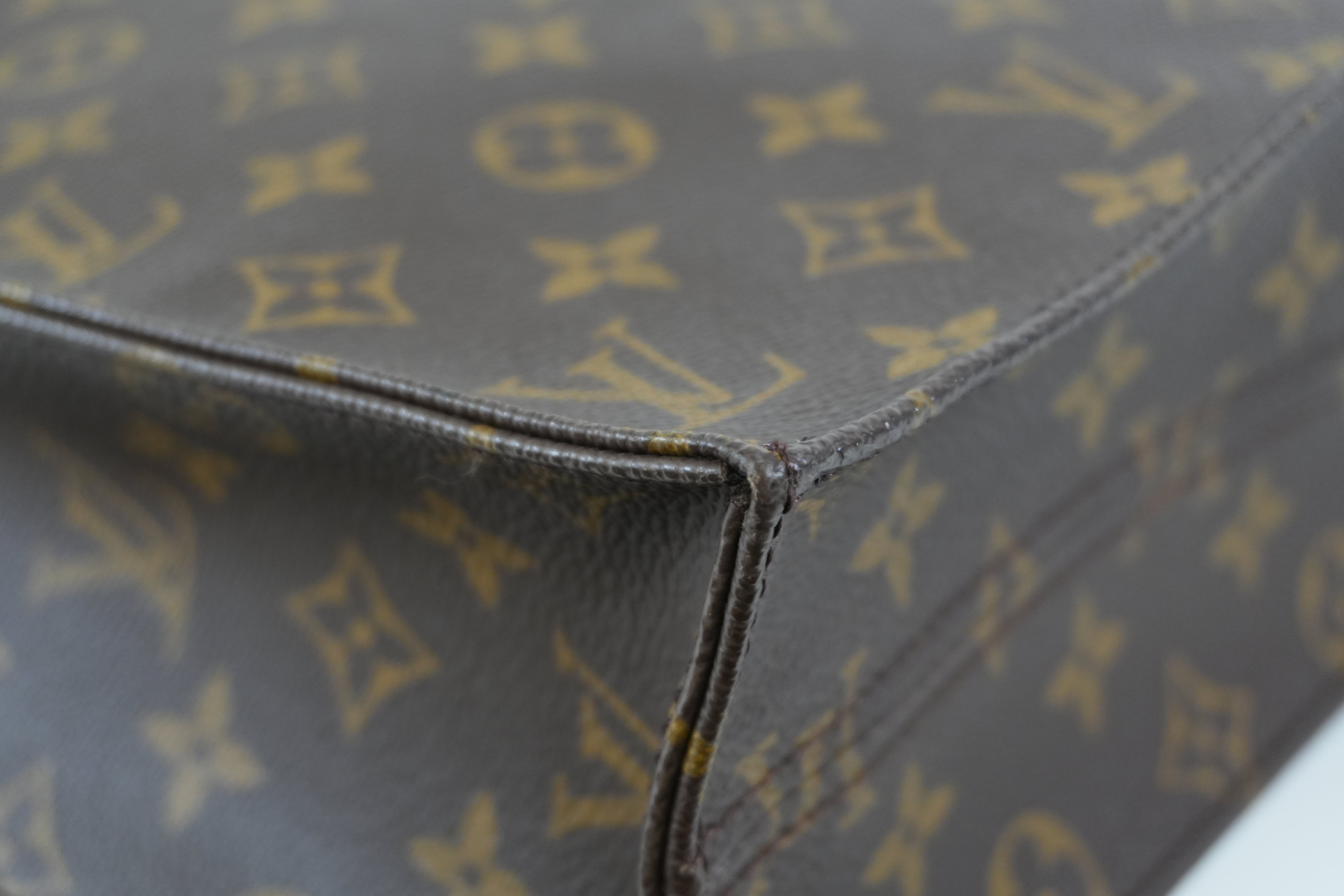 Pre-owned Louis Vuitton Monogram Sac Plat Handbag