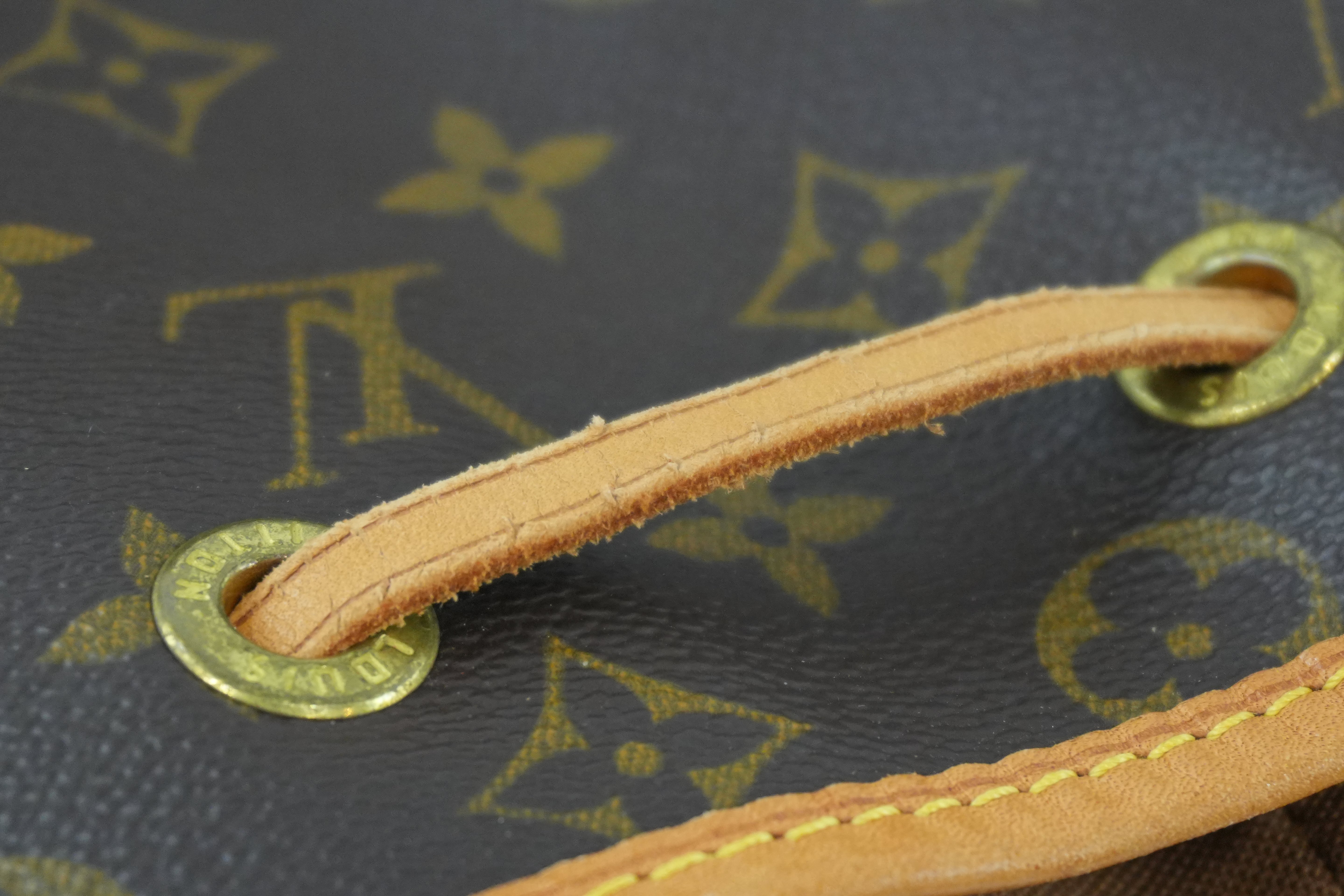 Pre-owned Louis Vuitton Monogram Montsouris GM Backpack Used