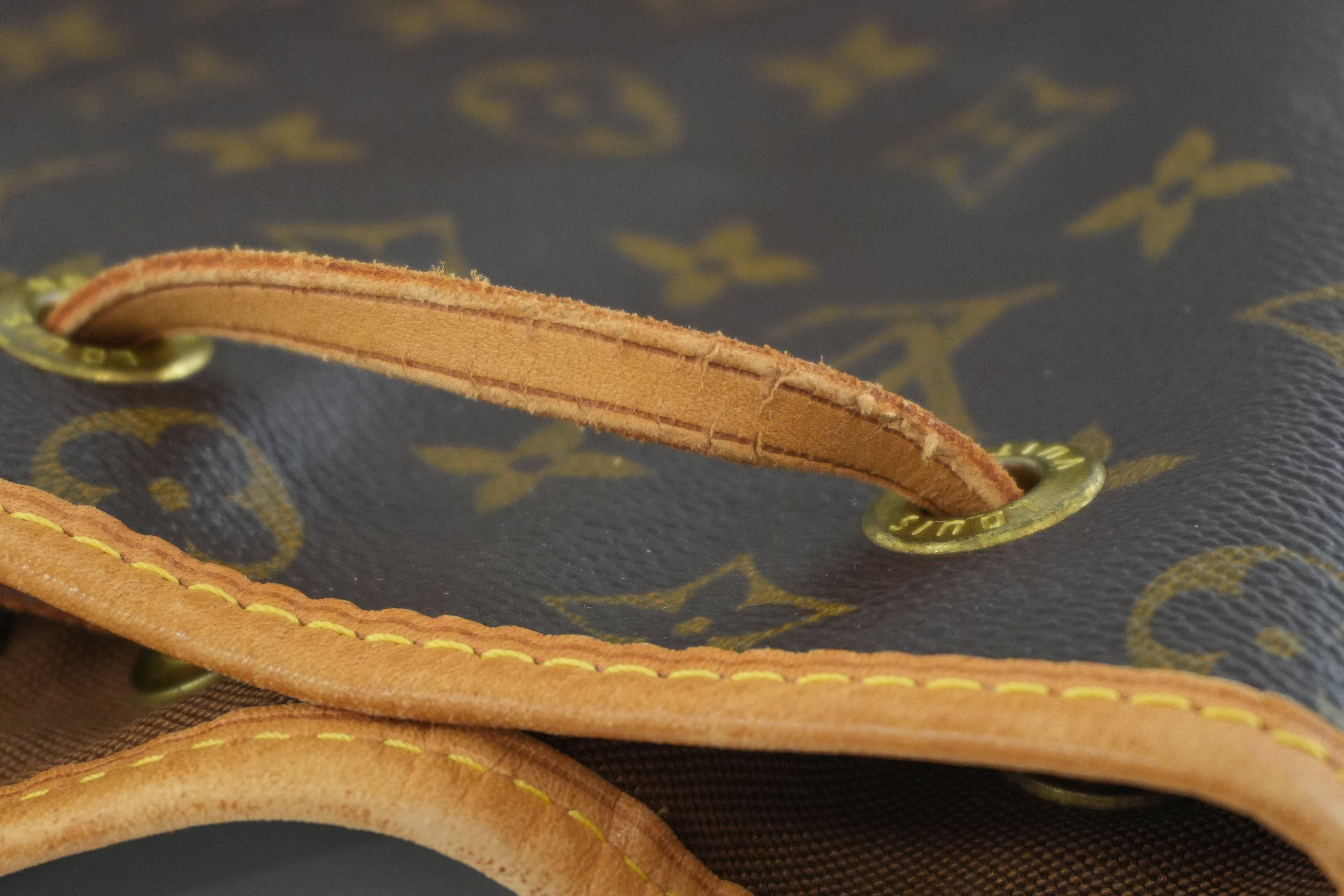 Pre-owned Louis Vuitton Monogram Montsouris GM Backpack Used