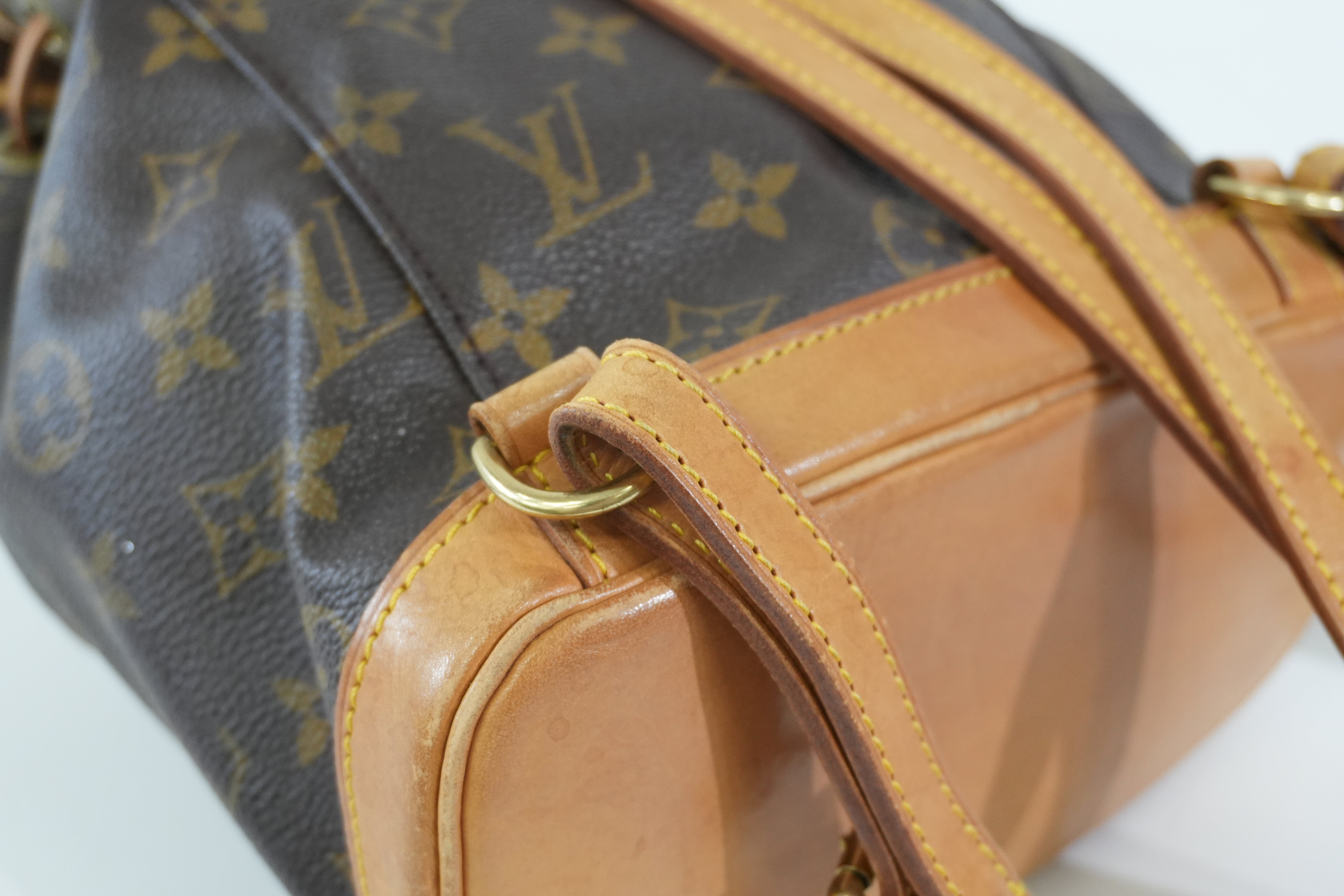 Pre-owned Louis Vuitton Monogram Montsouris PM Backpack