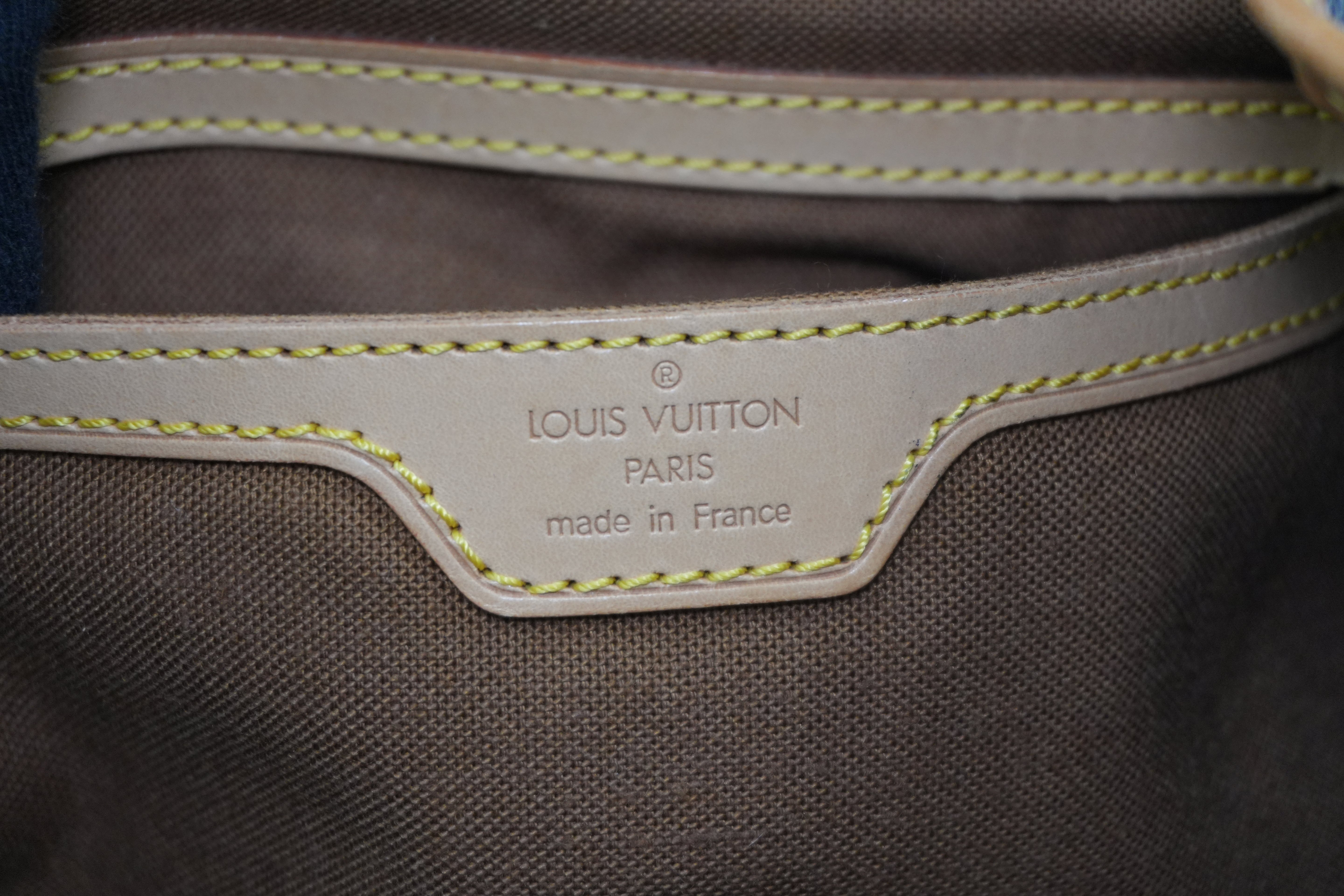 Pre-owned Louis Vuitton Monogram Montsouris GM Backpack Used