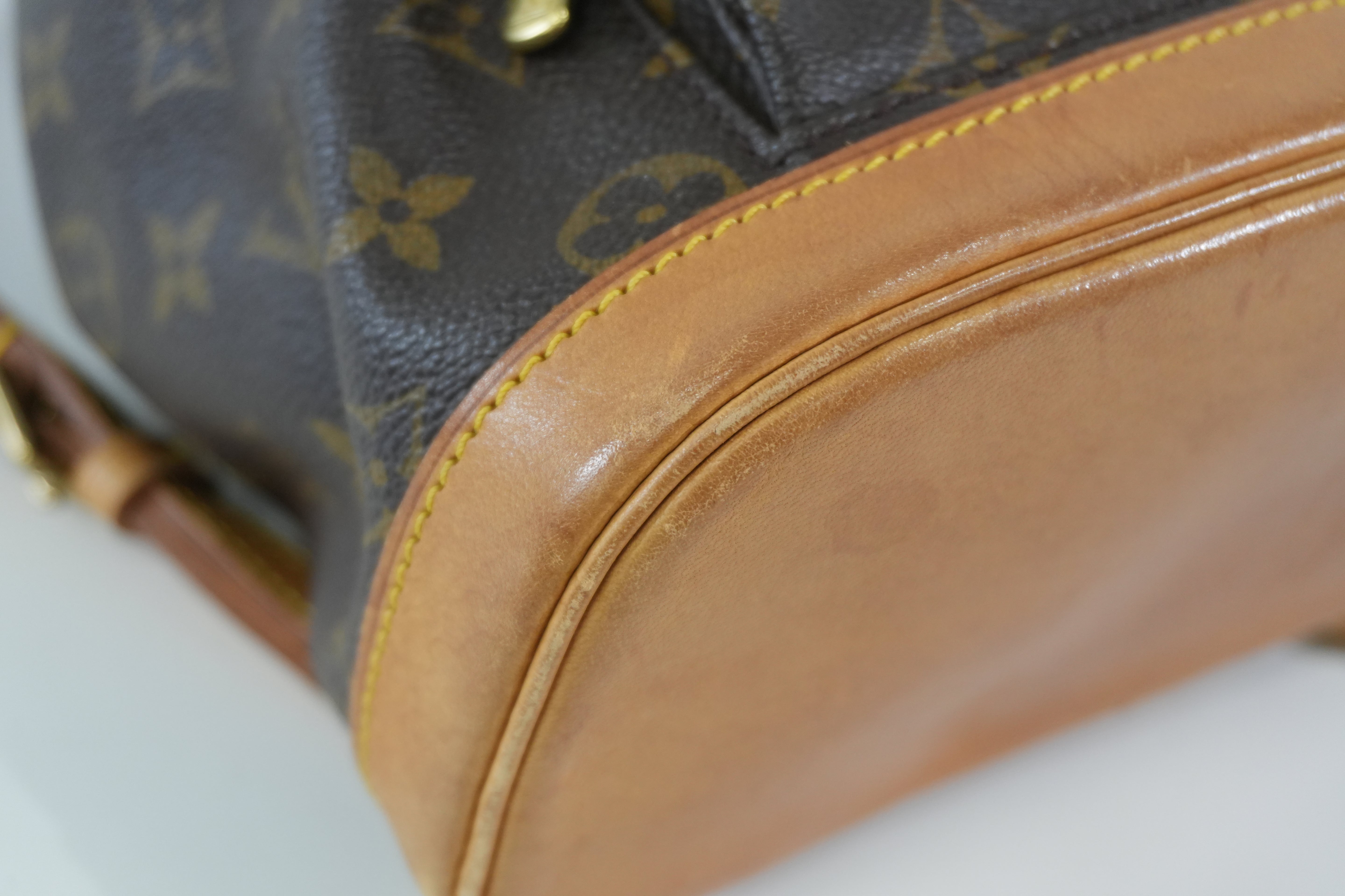 Pre-owned Louis Vuitton Monogram Montsouris PM Backpack