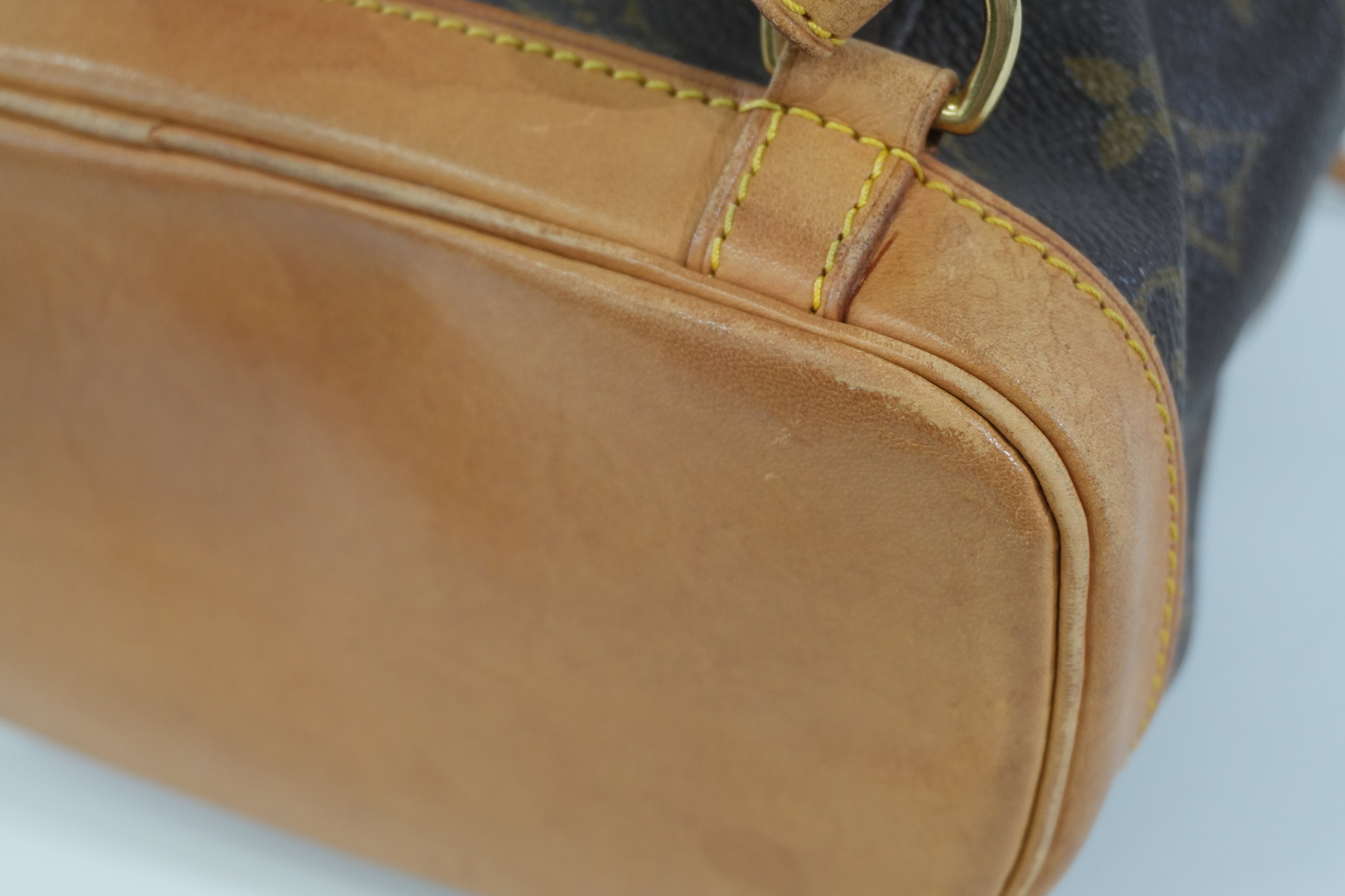 Pre-owned Louis Vuitton Monogram Montsouris PM Backpack