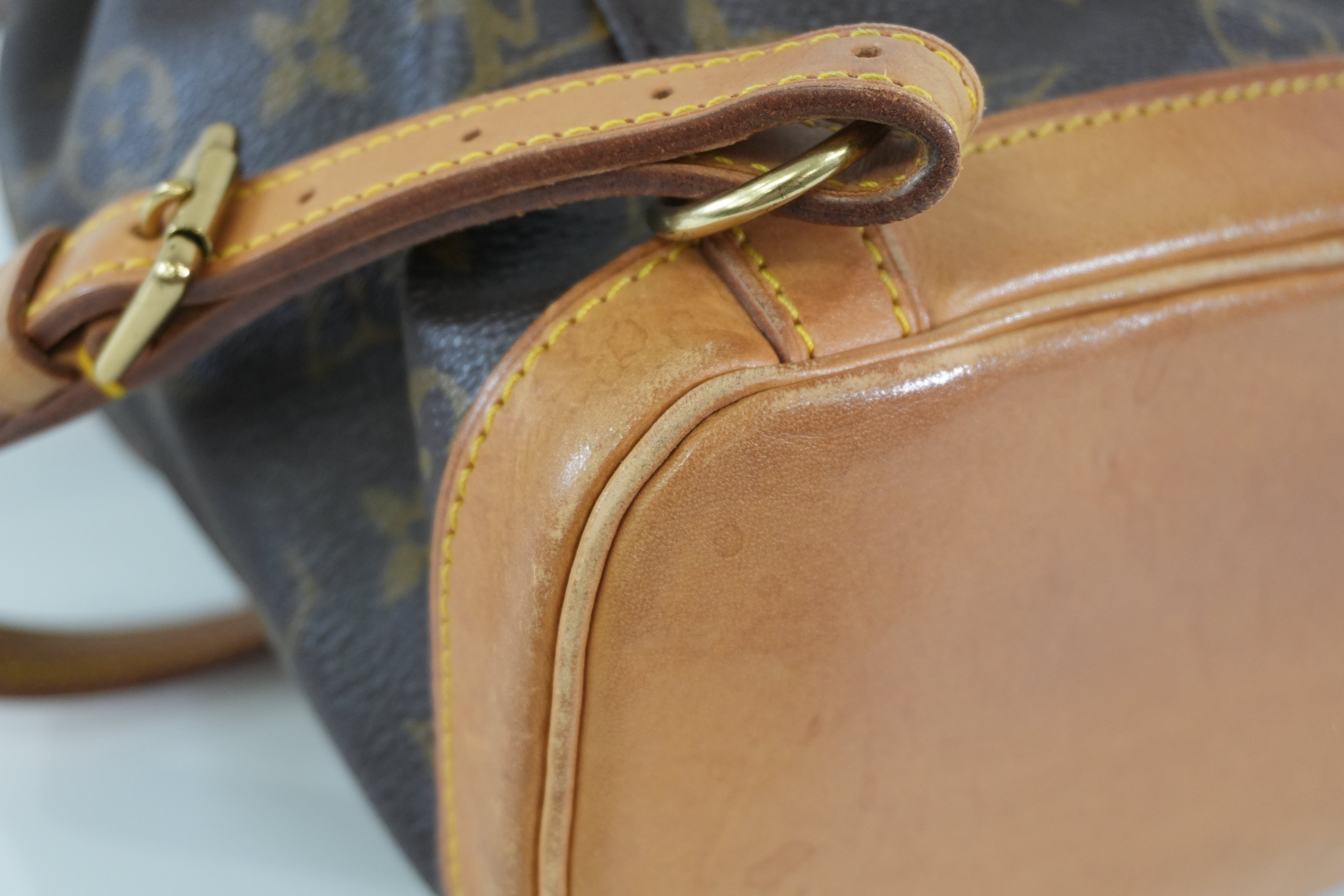 Pre-owned Louis Vuitton Monogram Montsouris PM Backpack