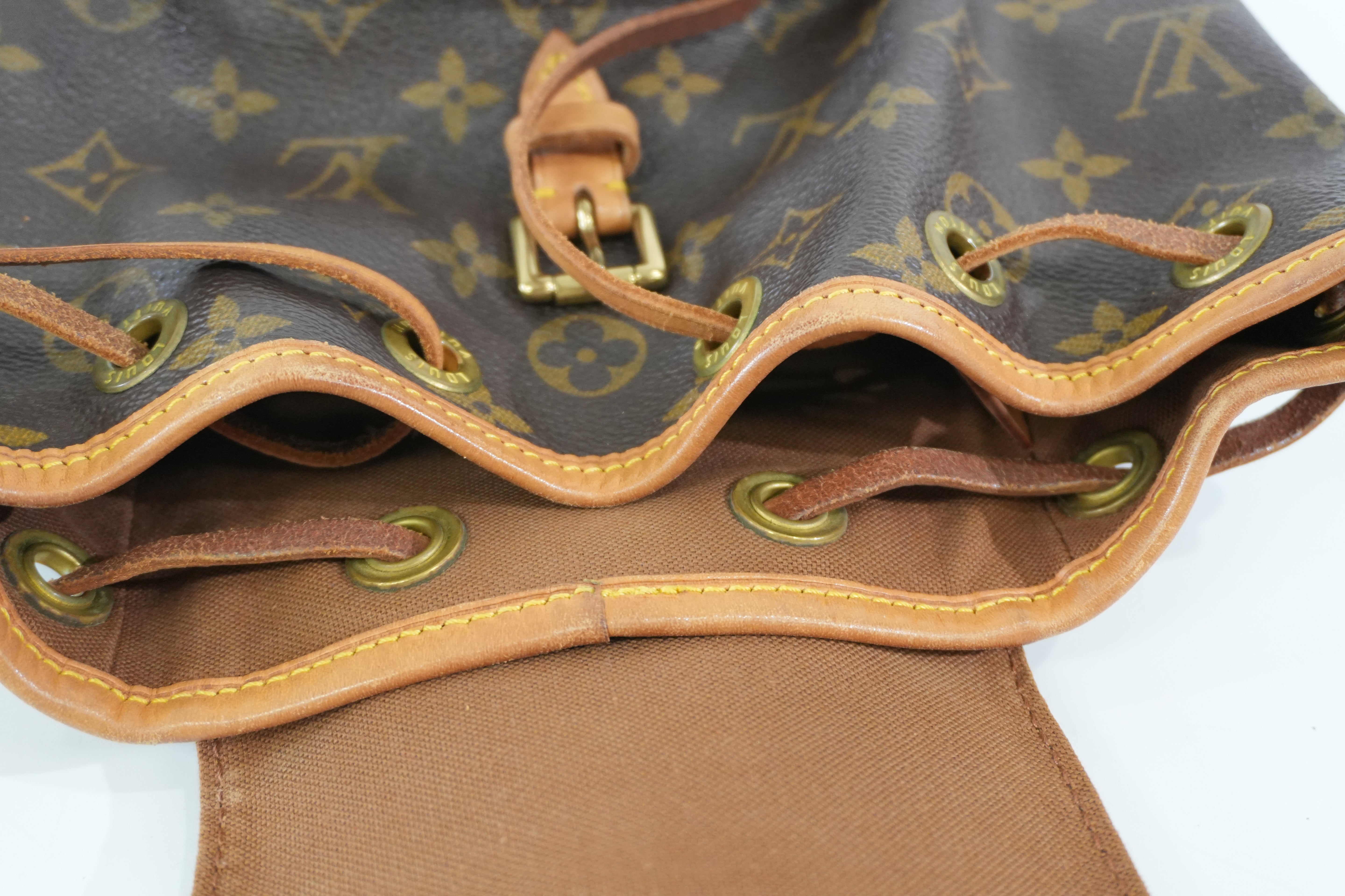 Pre-owned Louis Vuitton Monogram Montsouris PM Backpack