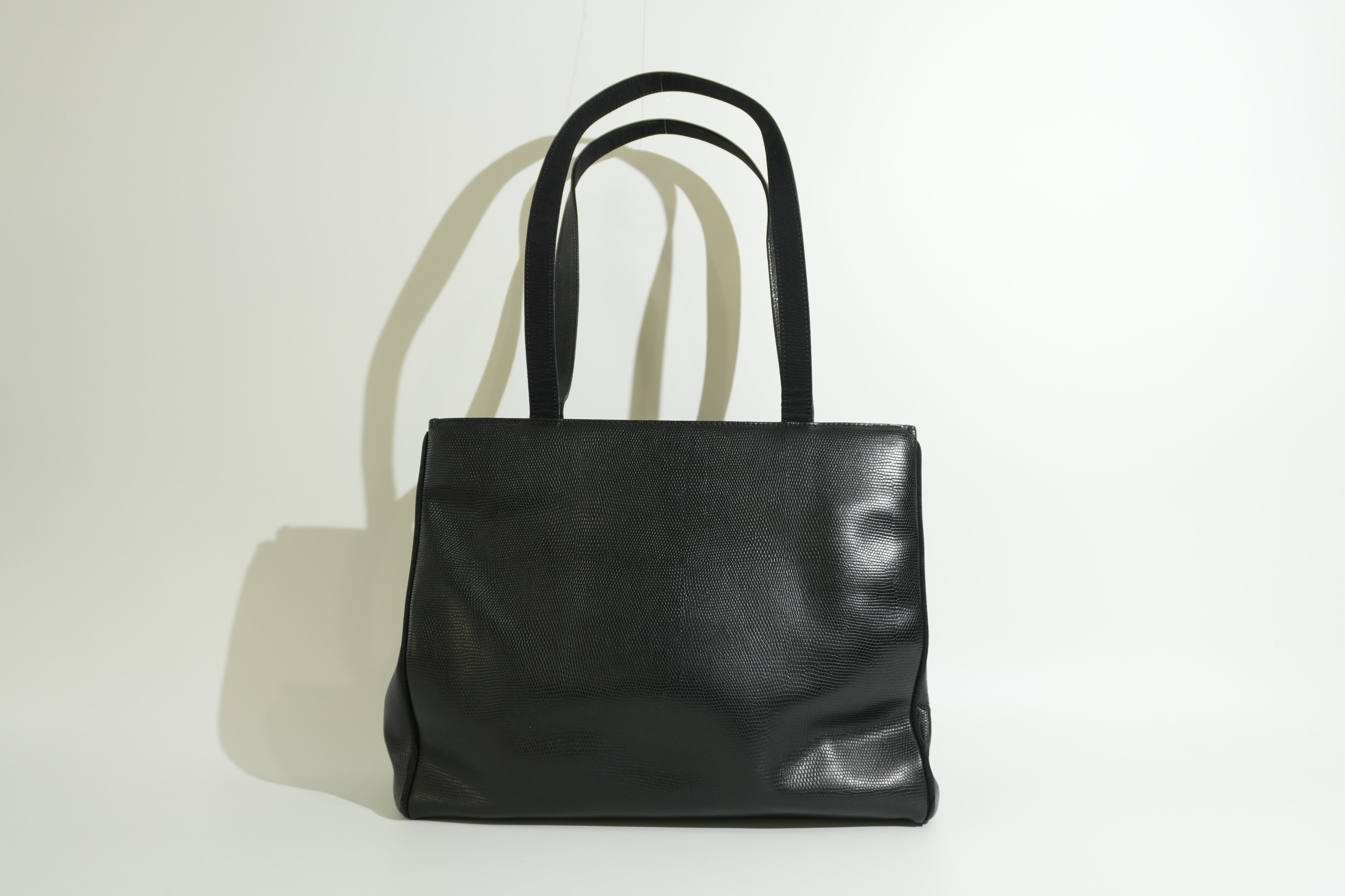 Pre-owned Ferragamo Tote Bag Black