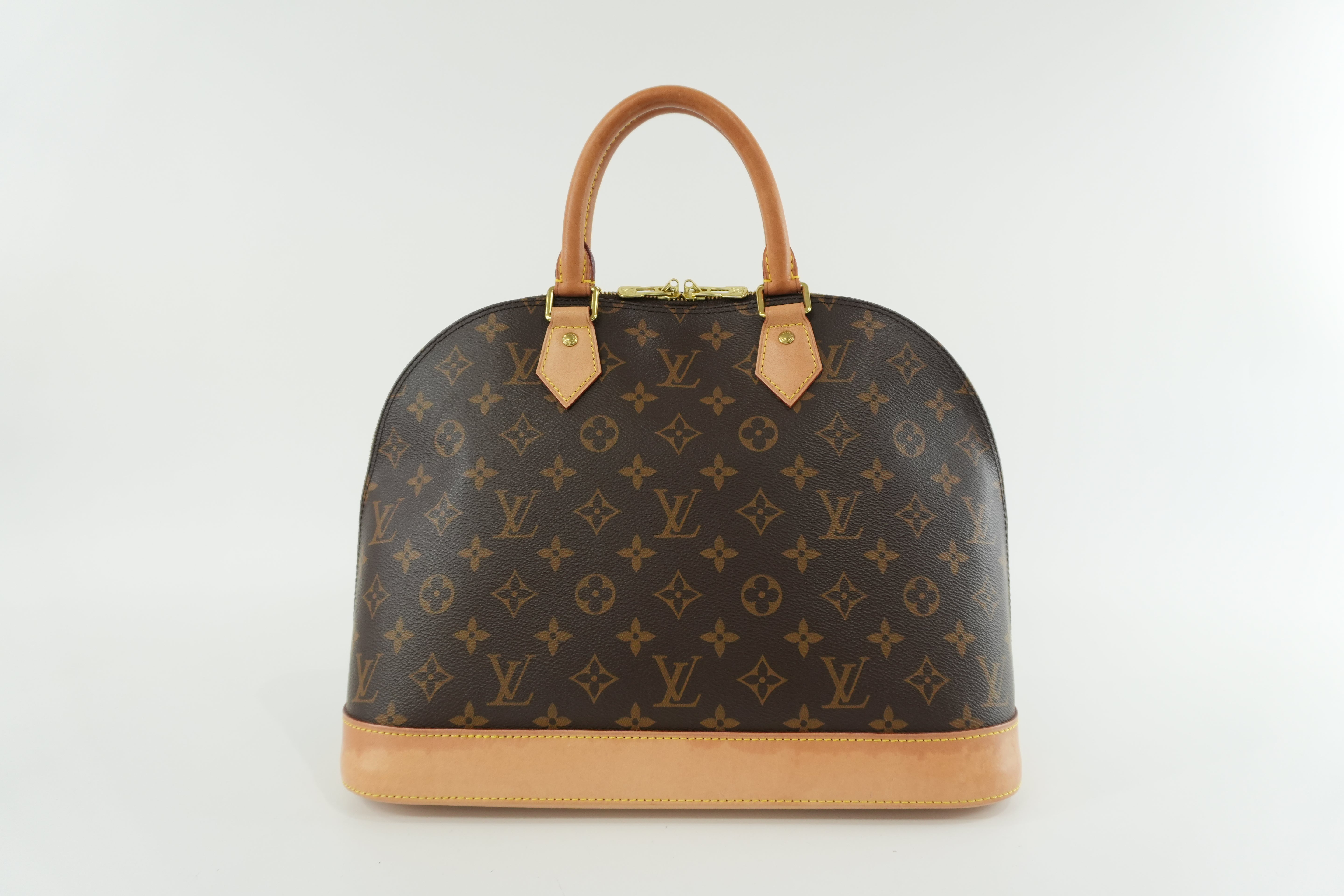 Louis Vuitton Monogram Alma PM Handbag Used