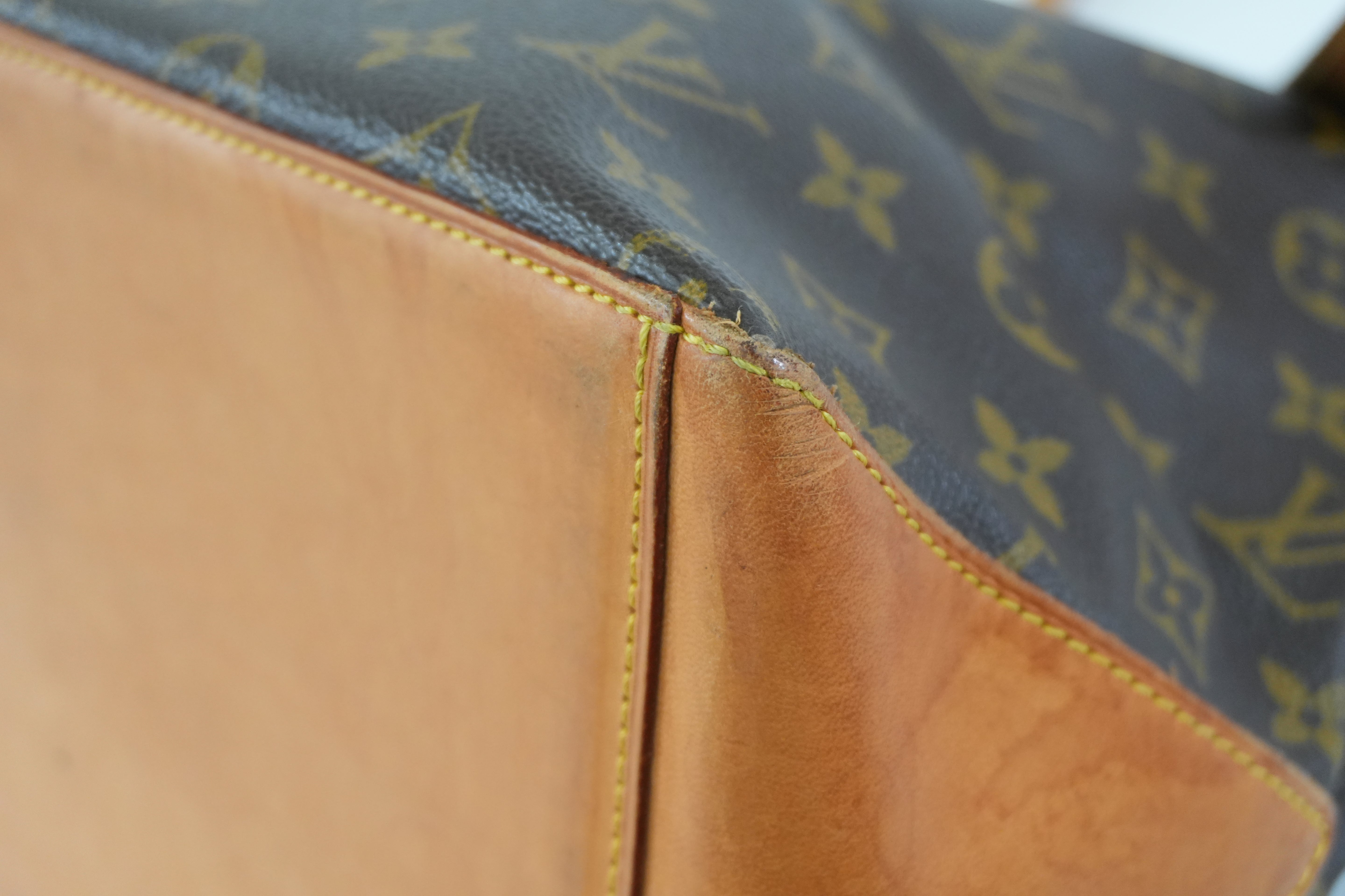 Pre-owned Louis Vuitton Monogram Cabas Mezzo Tote Bag