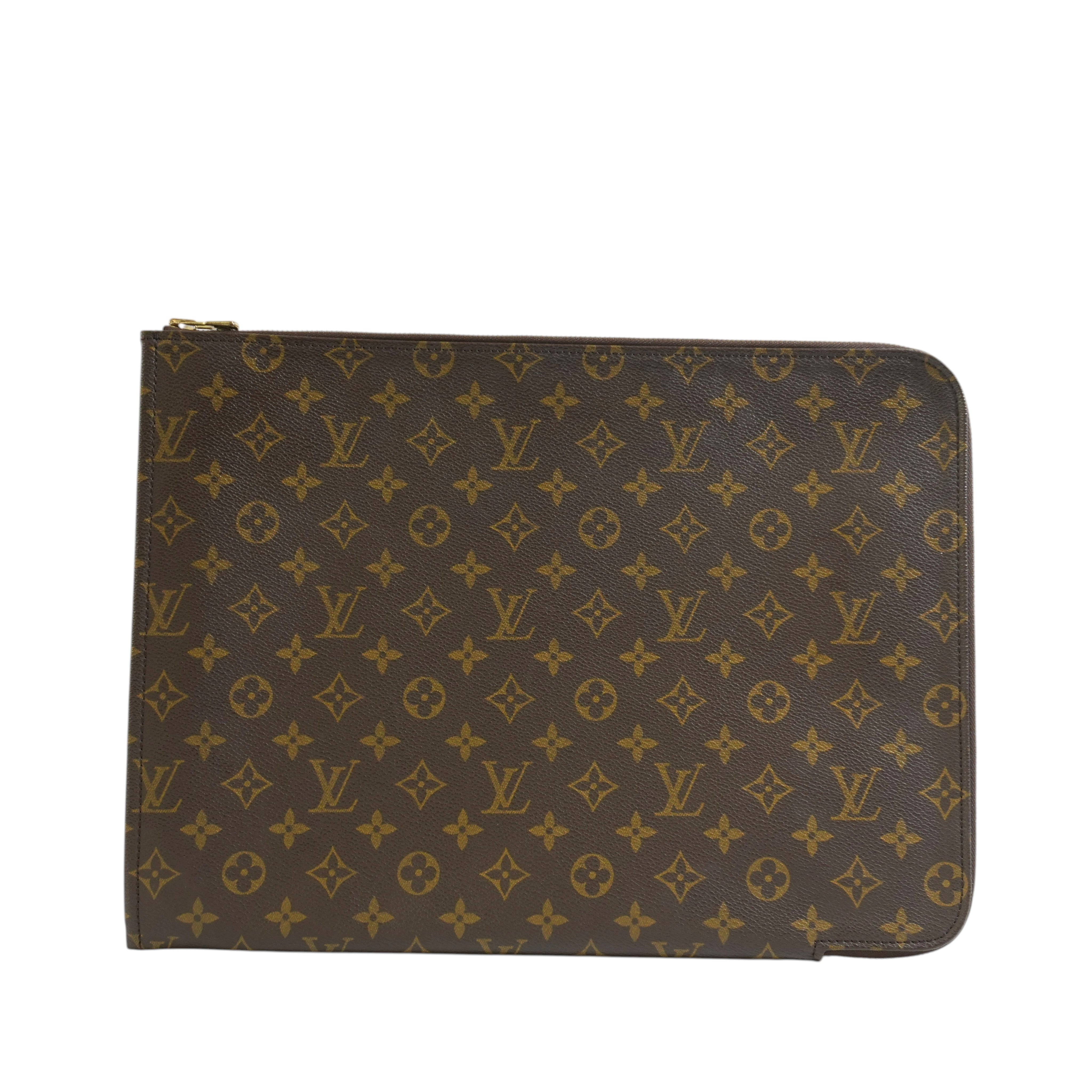 Pre-owned Louis Vuitton Monogram Porte Documents