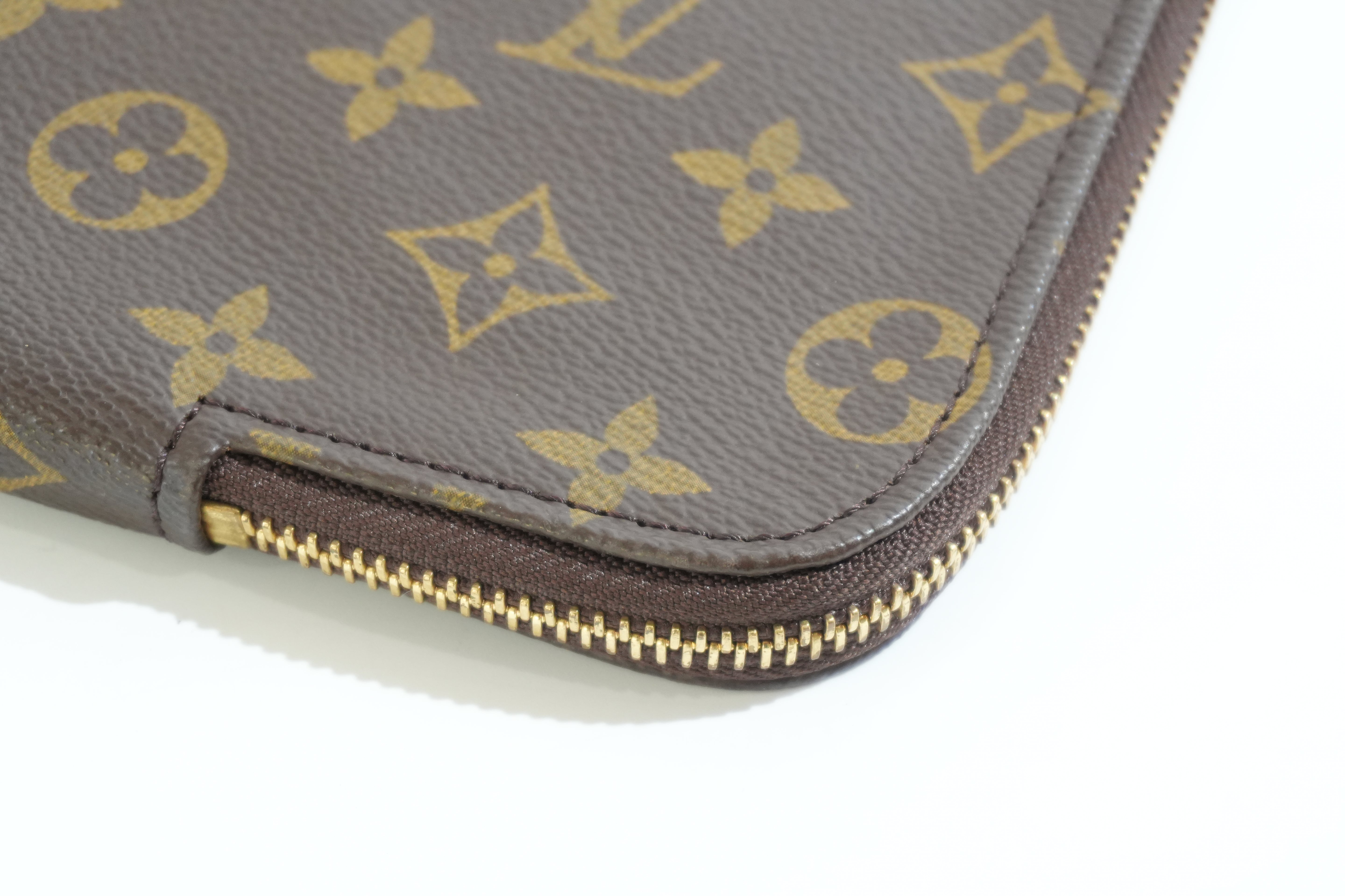 Pre-owned Louis Vuitton Monogram Porte Documents