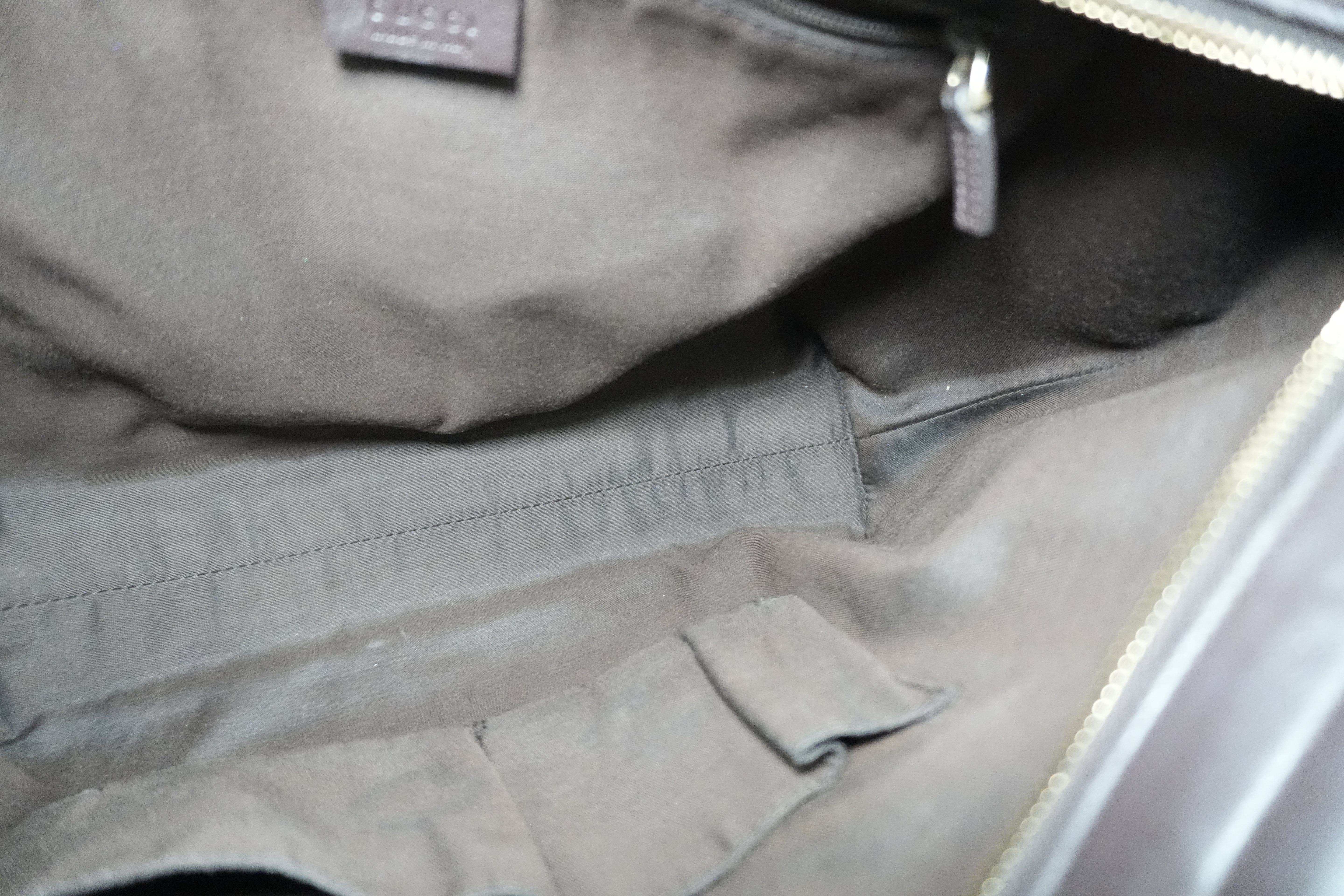 Pre-owned Gucci Guccisima Two Way Shoulder Bag Brown