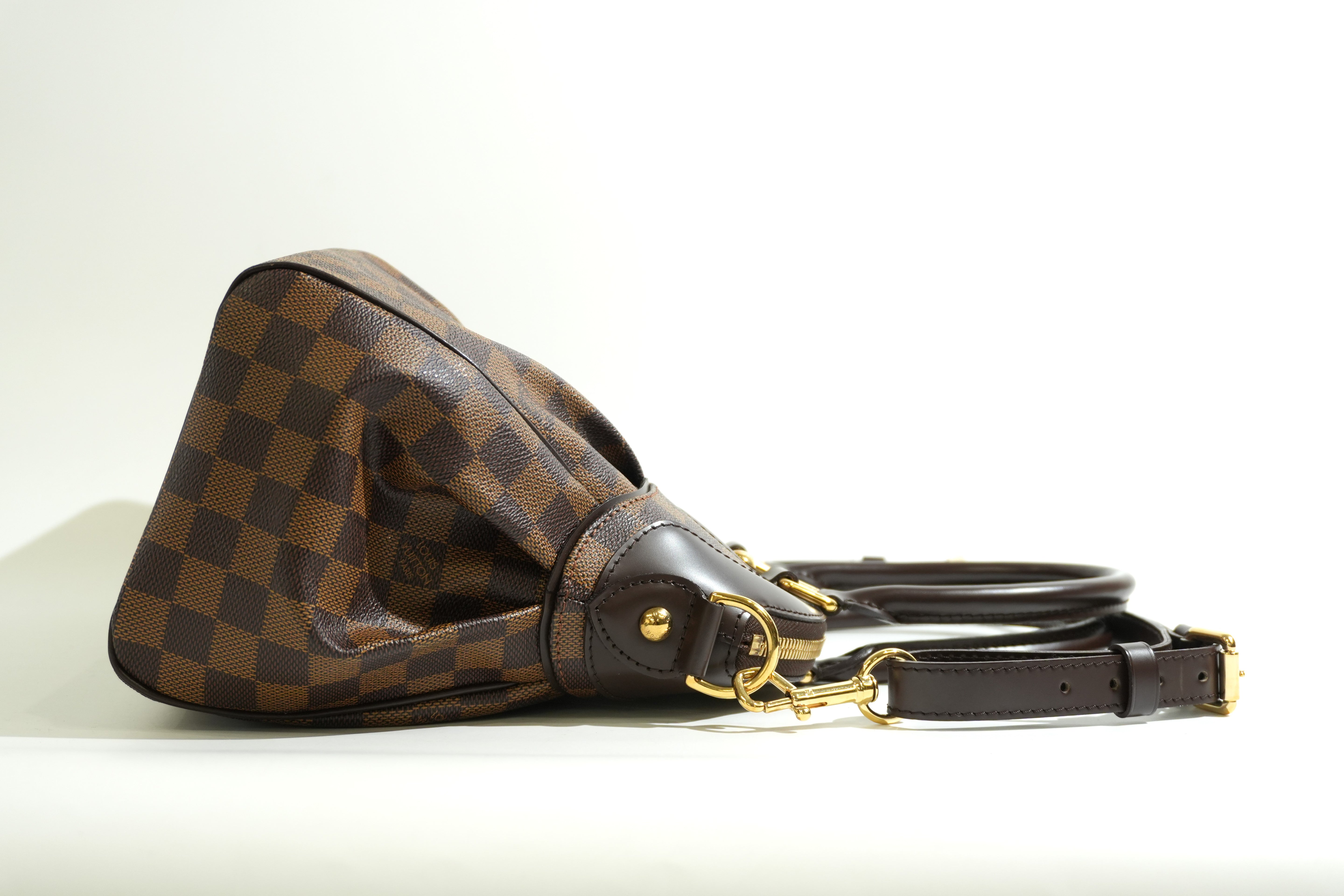 Pre-owned Louis Vuitton Damier Ebene Two Way Trevi PM Shoulder Bag