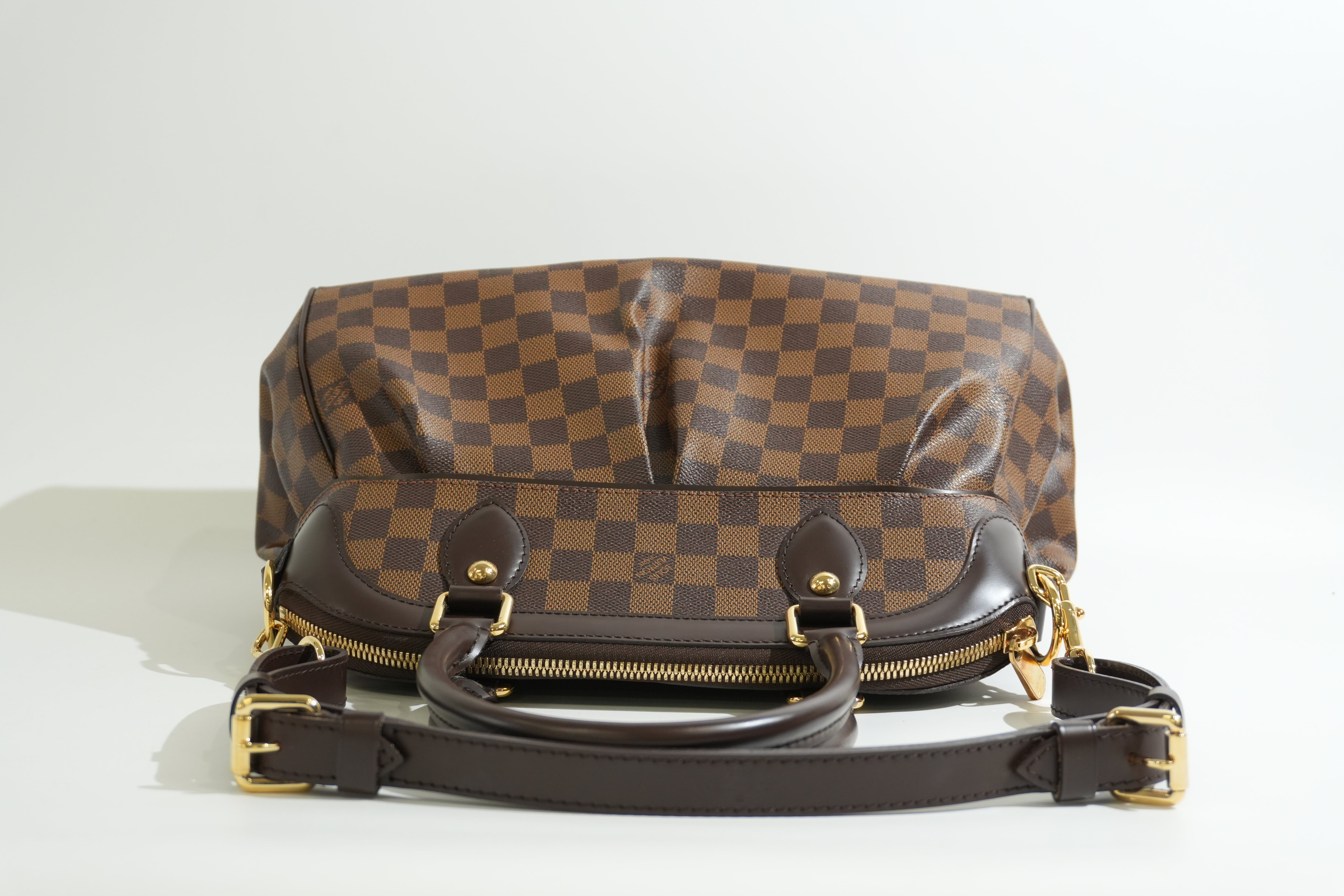 Pre-owned Louis Vuitton Damier Ebene Two Way Trevi PM Shoulder Bag