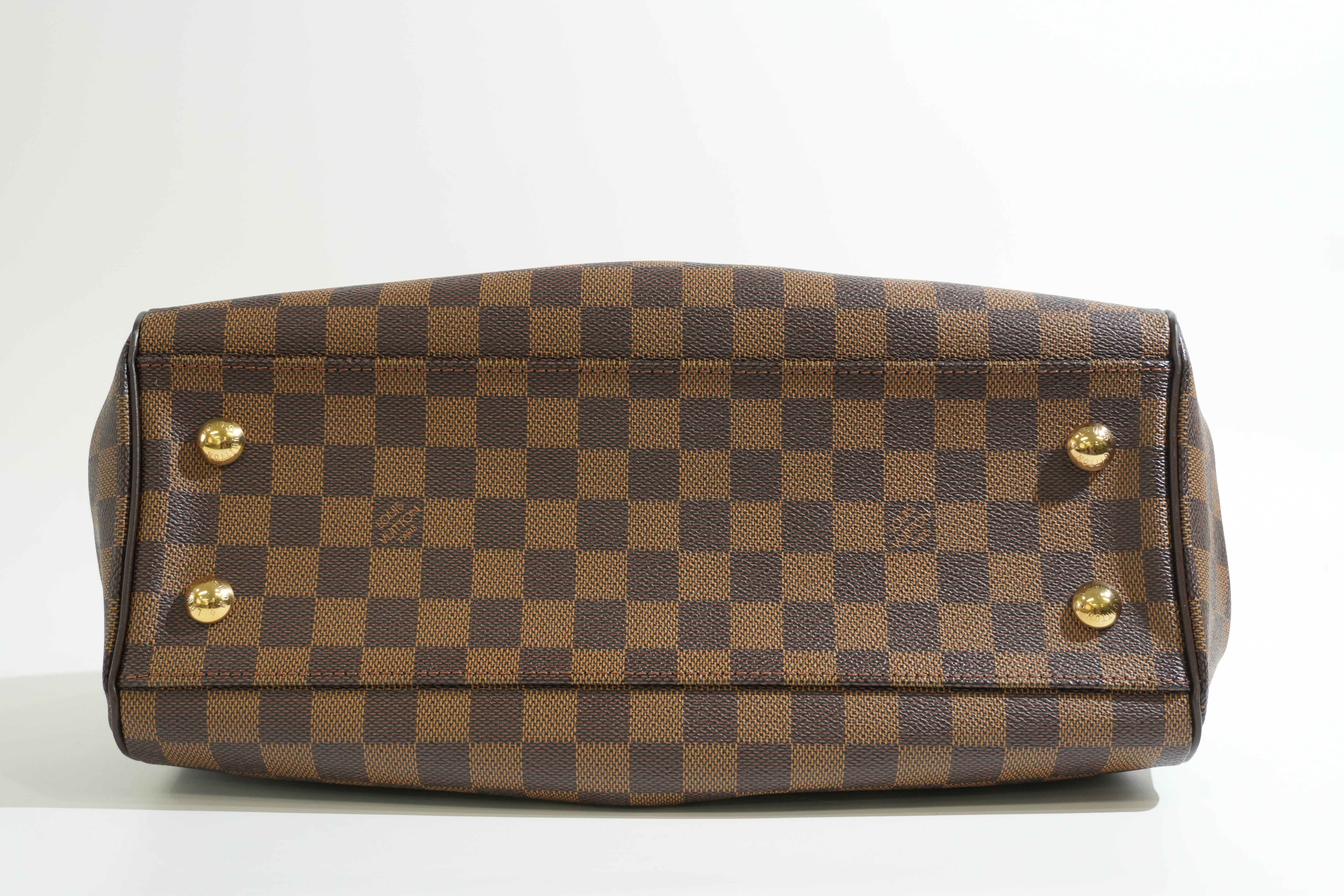 Pre-owned Louis Vuitton Damier Ebene Two Way Trevi PM Shoulder Bag