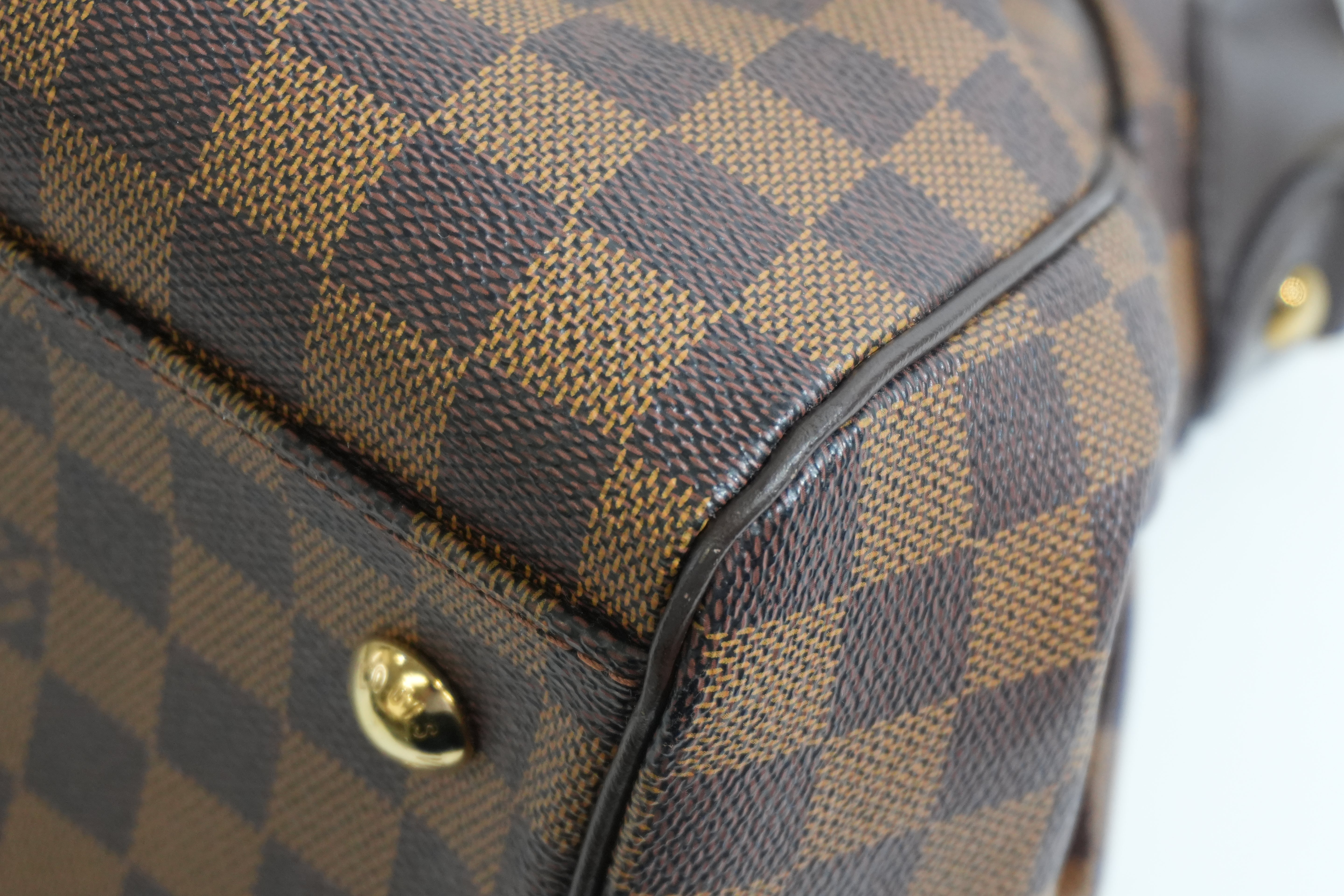 Pre-owned Louis Vuitton Damier Ebene Two Way Trevi PM Shoulder Bag