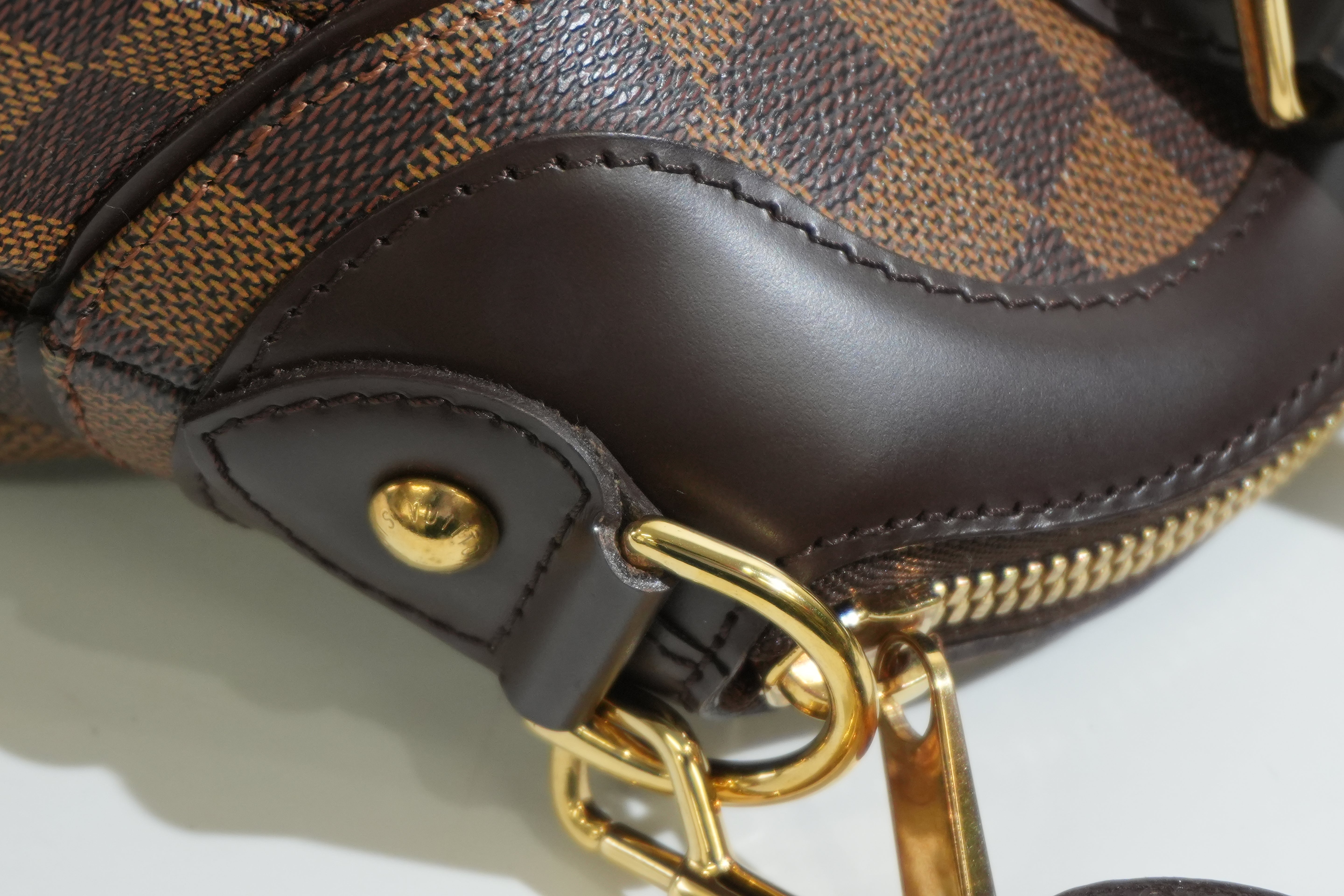 Pre-owned Louis Vuitton Damier Ebene Two Way Trevi PM Shoulder Bag