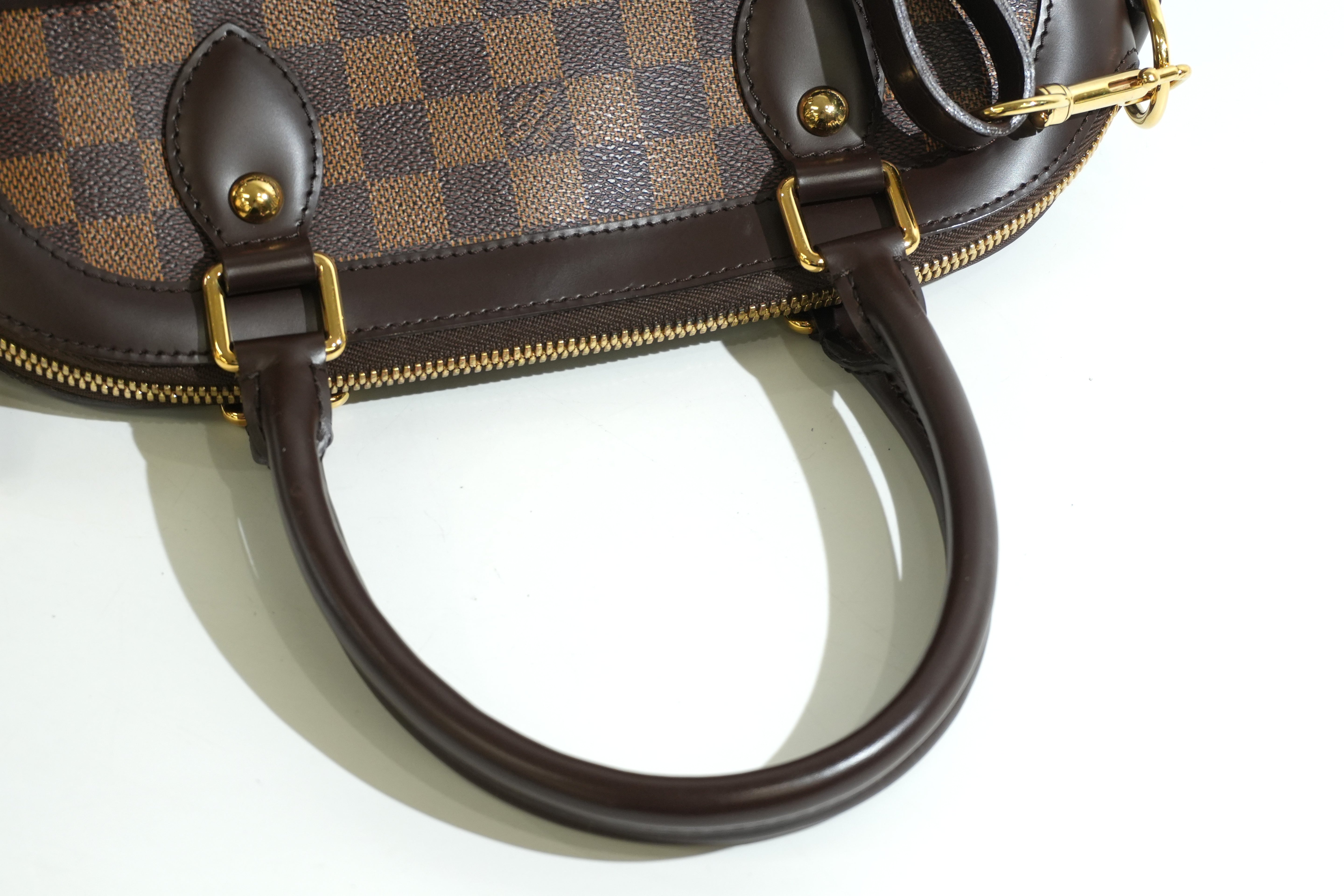Pre-owned Louis Vuitton Damier Ebene Two Way Trevi PM Shoulder Bag