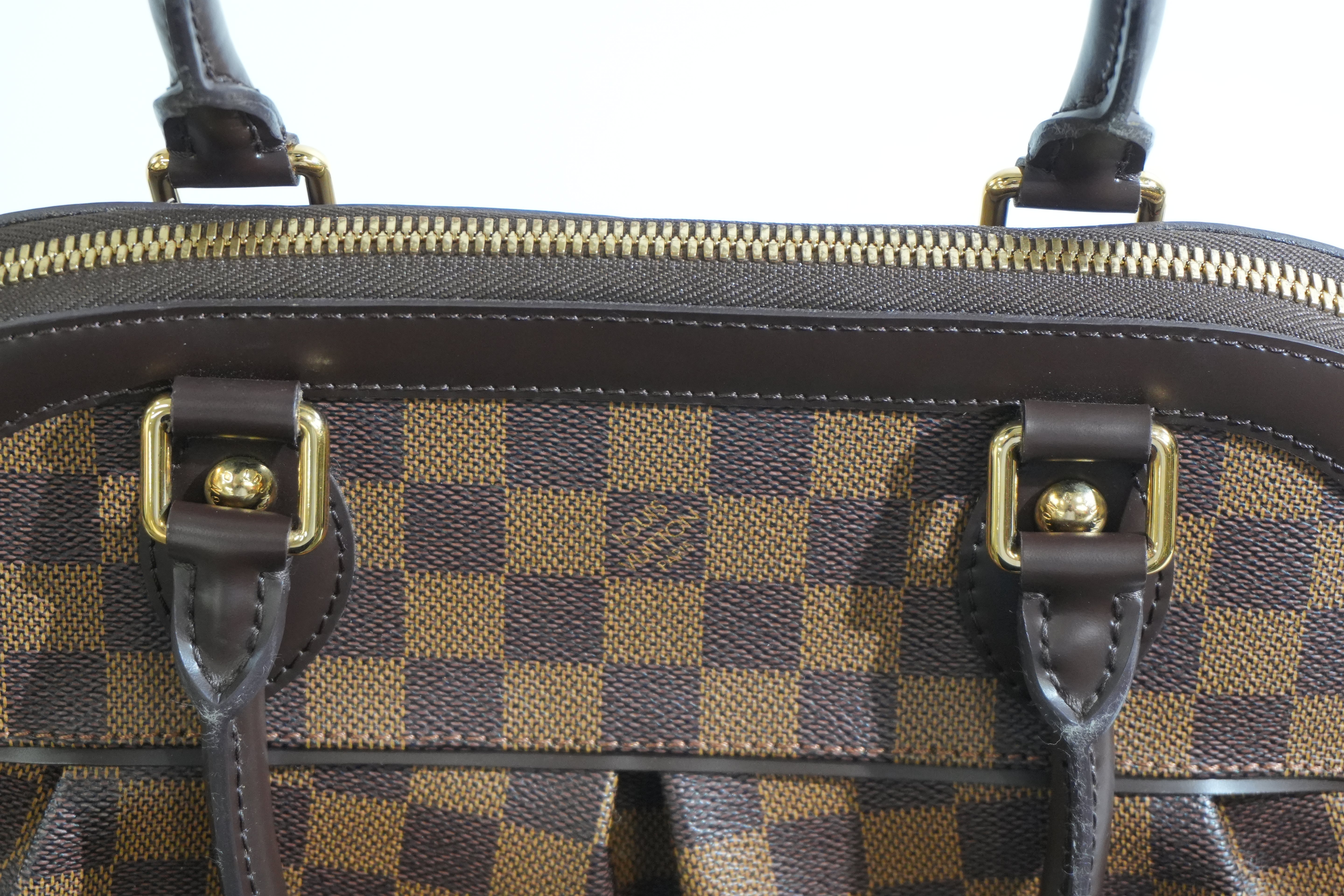 Pre-owned Louis Vuitton Damier Ebene Two Way Trevi PM Shoulder Bag