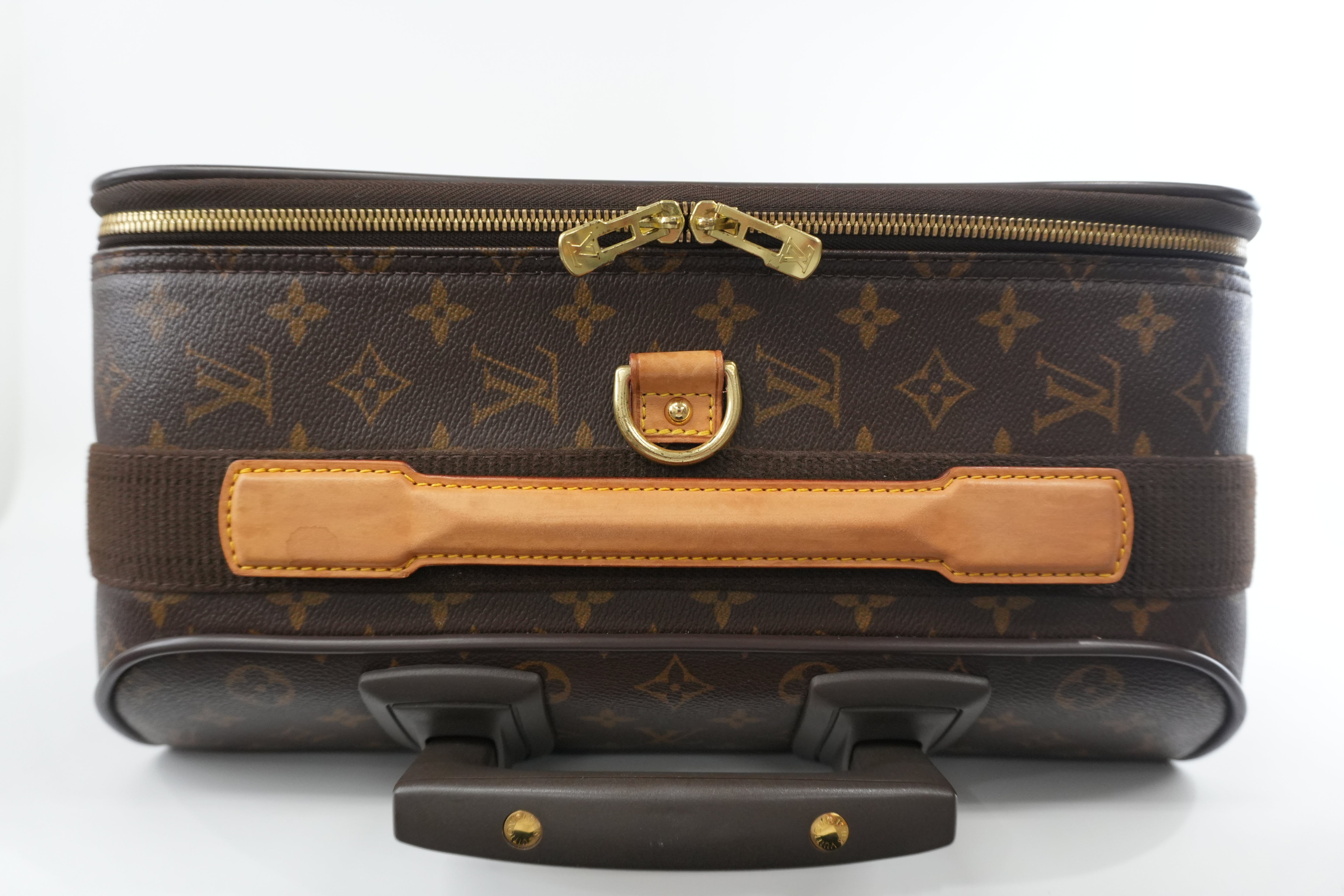 Louis Vuitton Monogram Pegase 55 Rolling Luggage Used