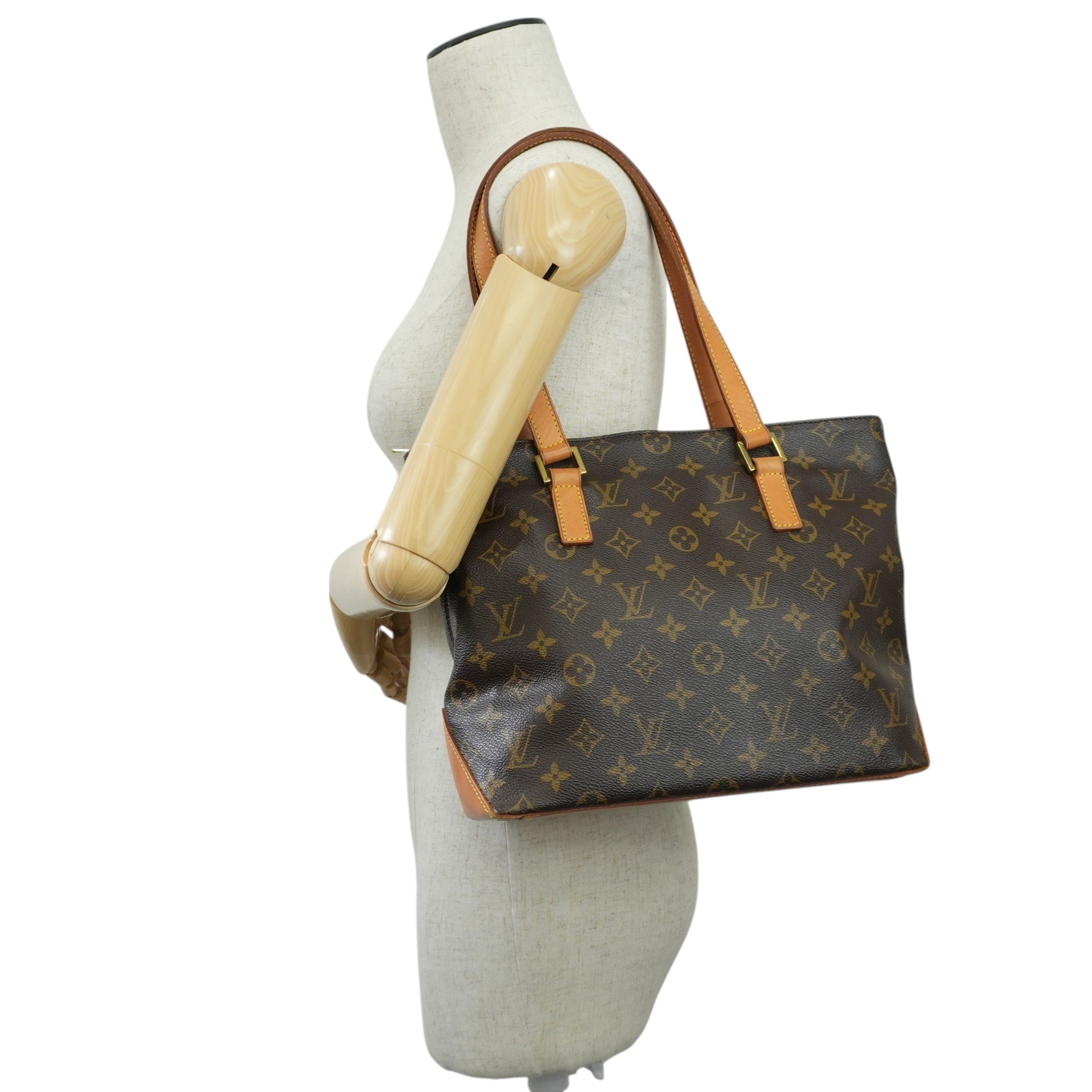 Louis Vuitton Monogram Cabas Piano Tote Bag Used