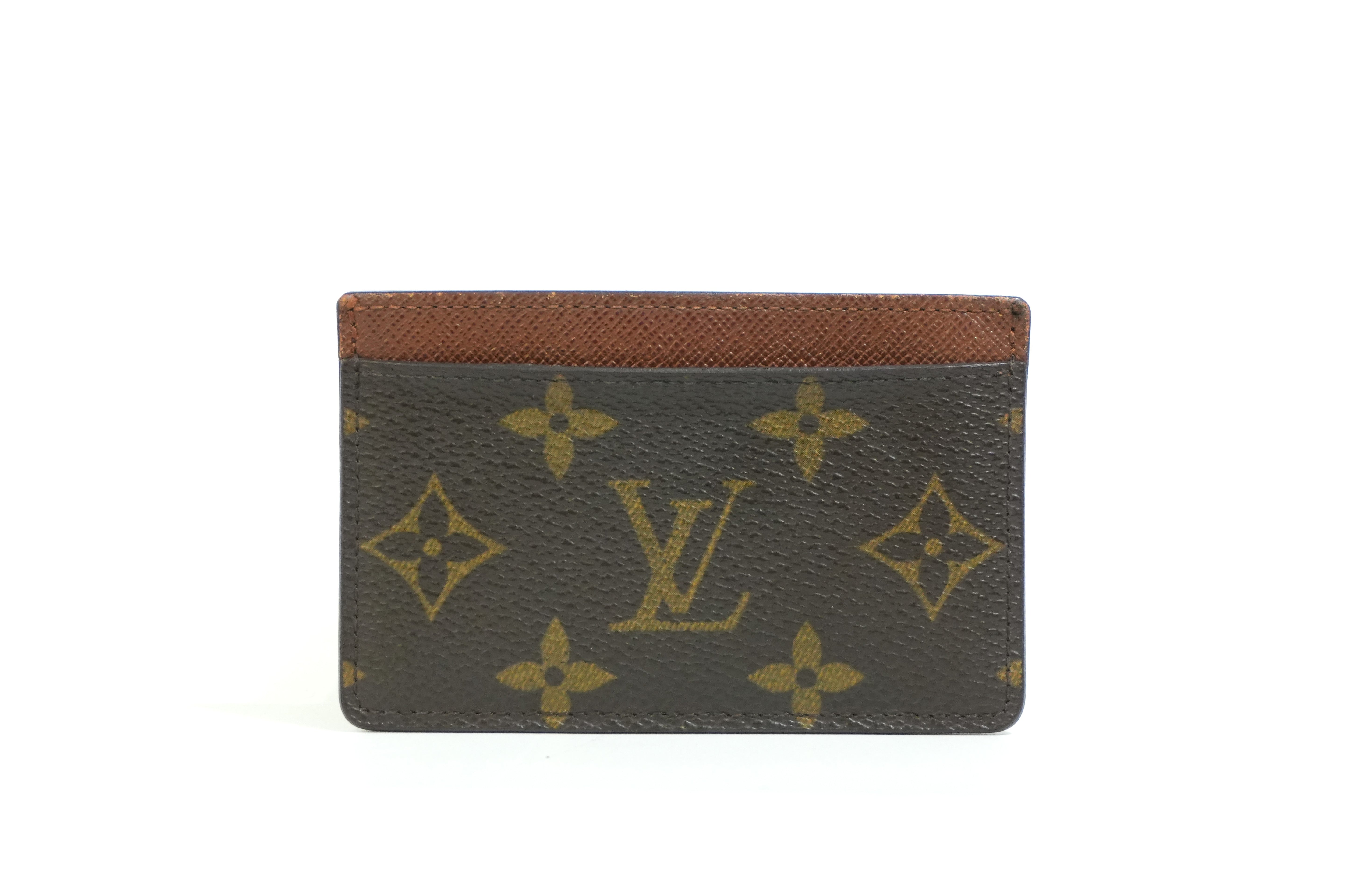 Pre-owned Louis Vuitton Monogram Card Case