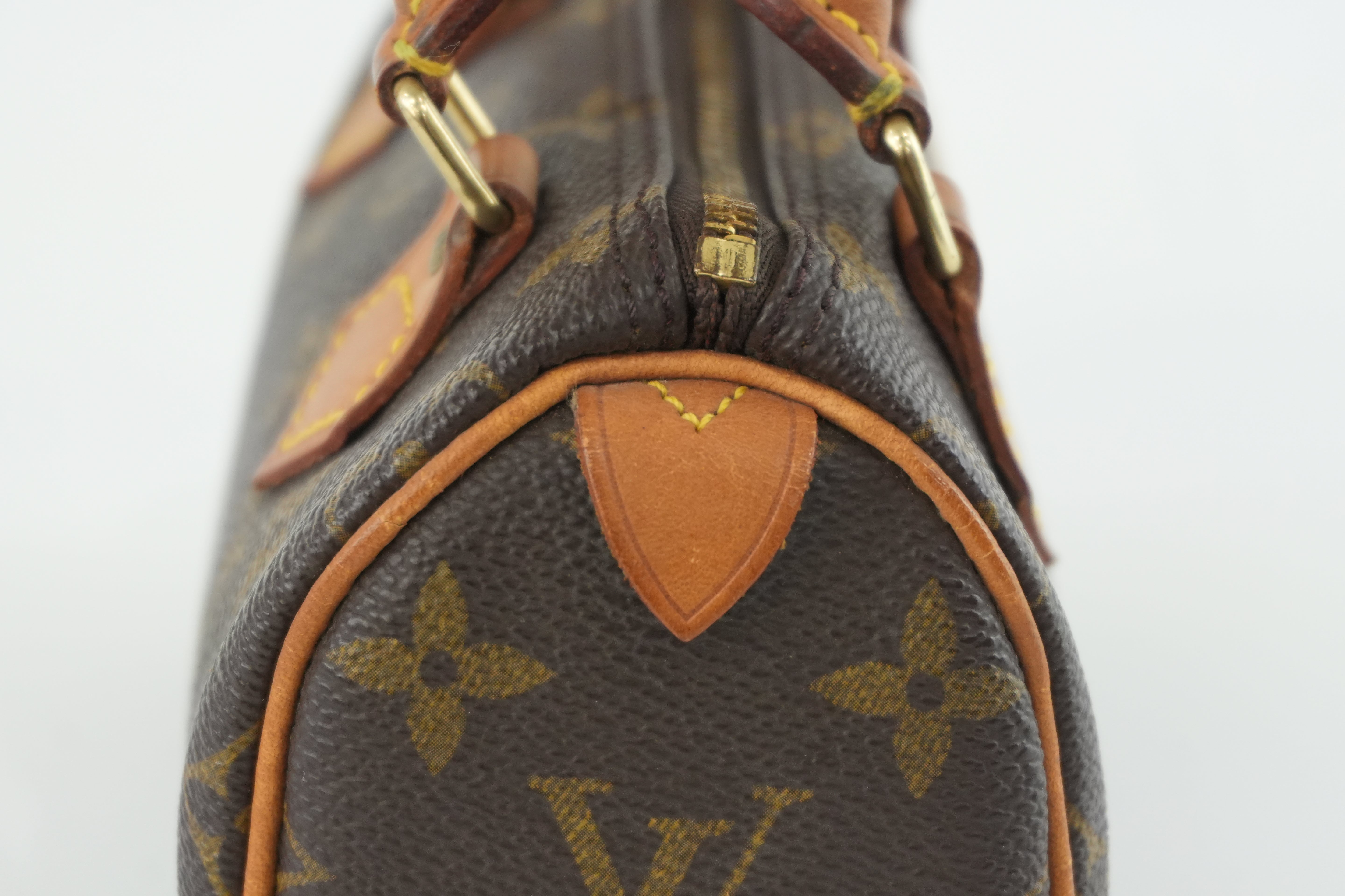 Louis Vuitton Monogram Mini Speedy Used