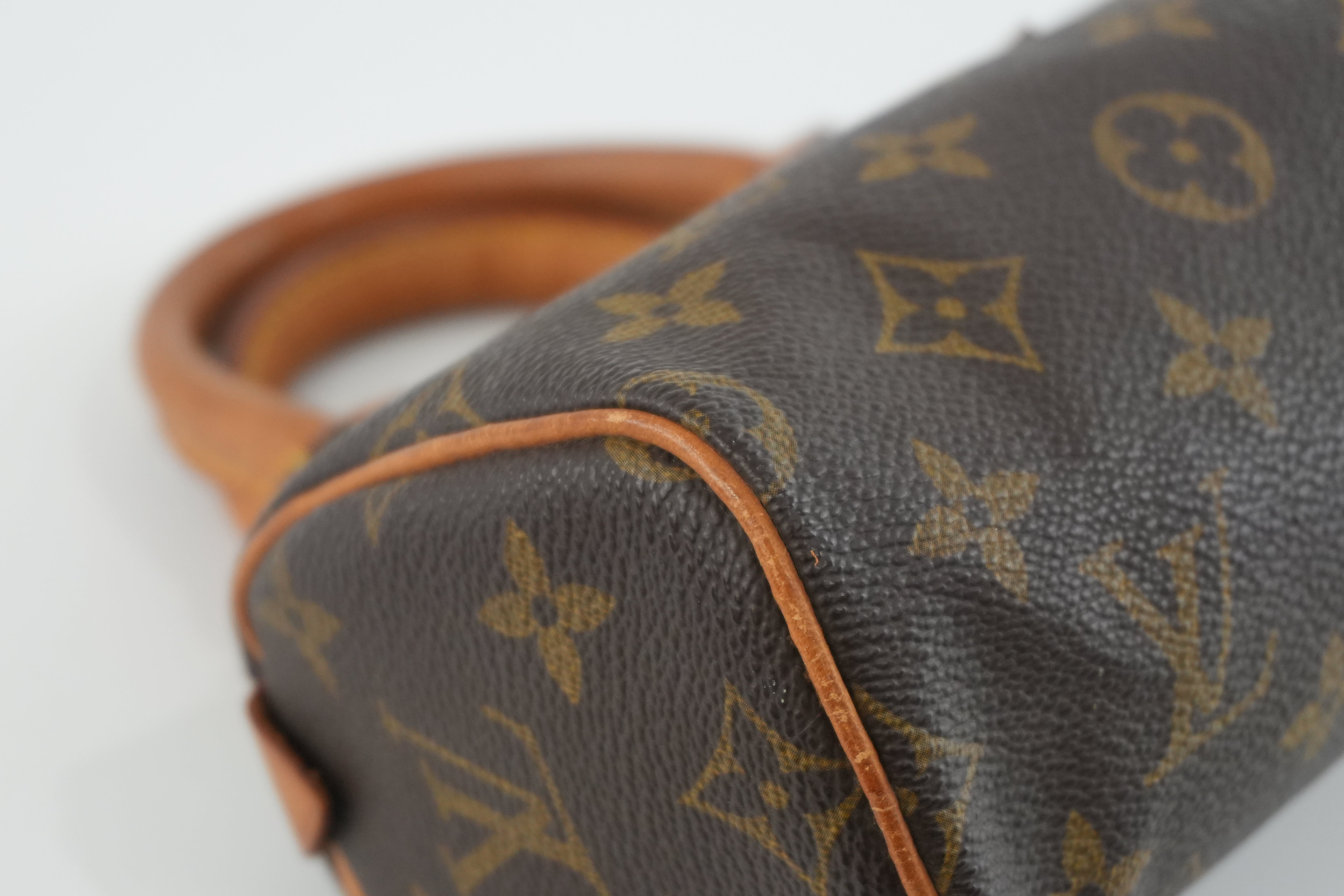 Louis Vuitton Monogram Mini Speedy Used