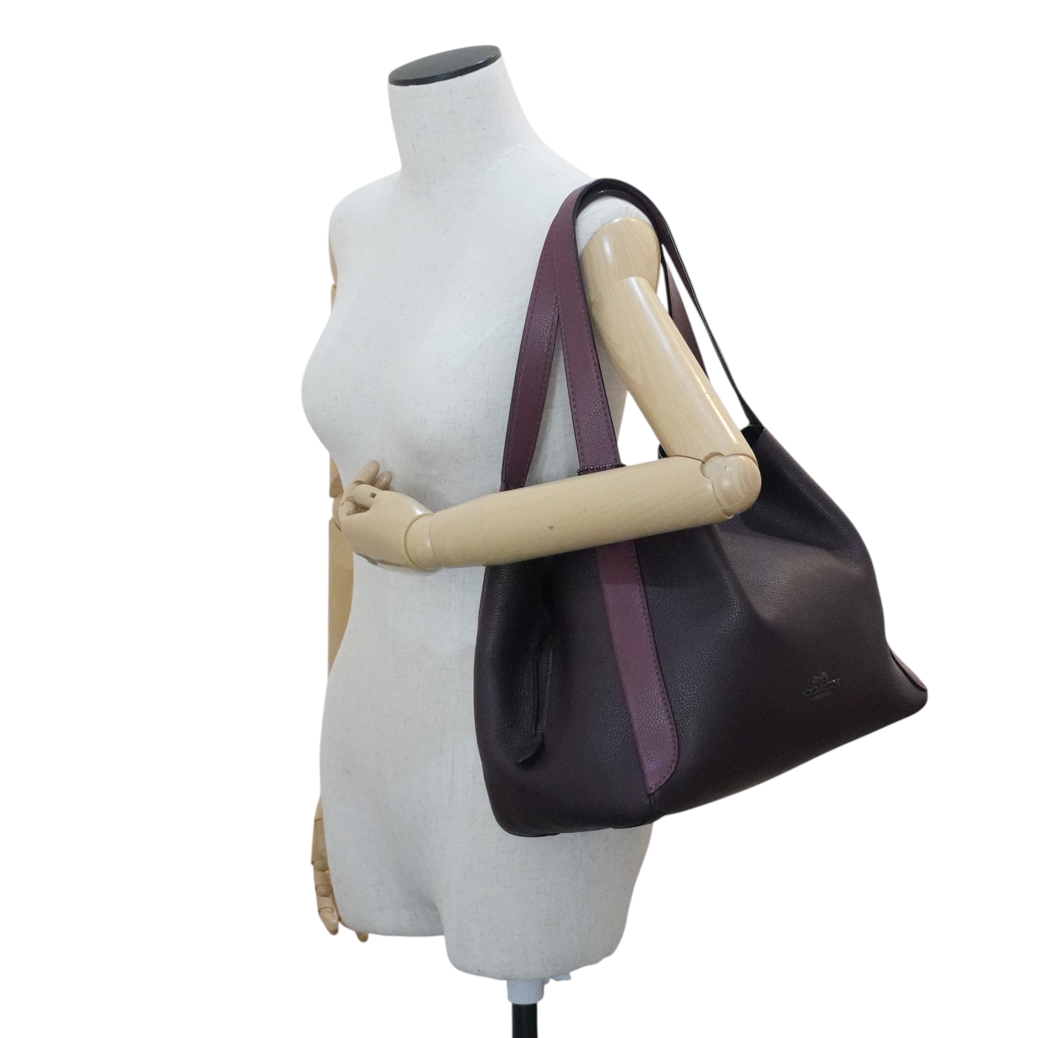 Pre-owned Coach Tote Bag Purple