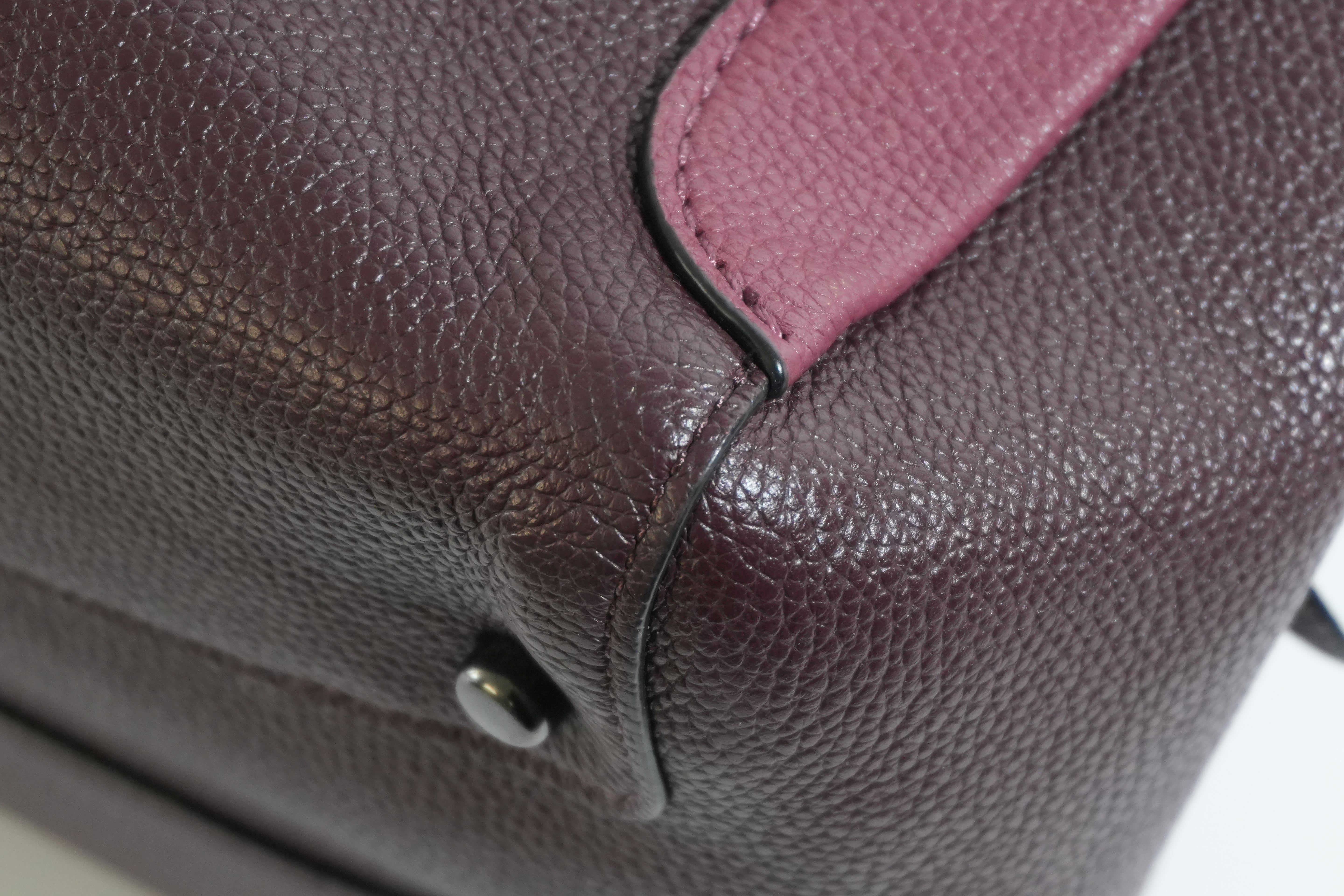 Pre-owned Coach Tote Bag Purple