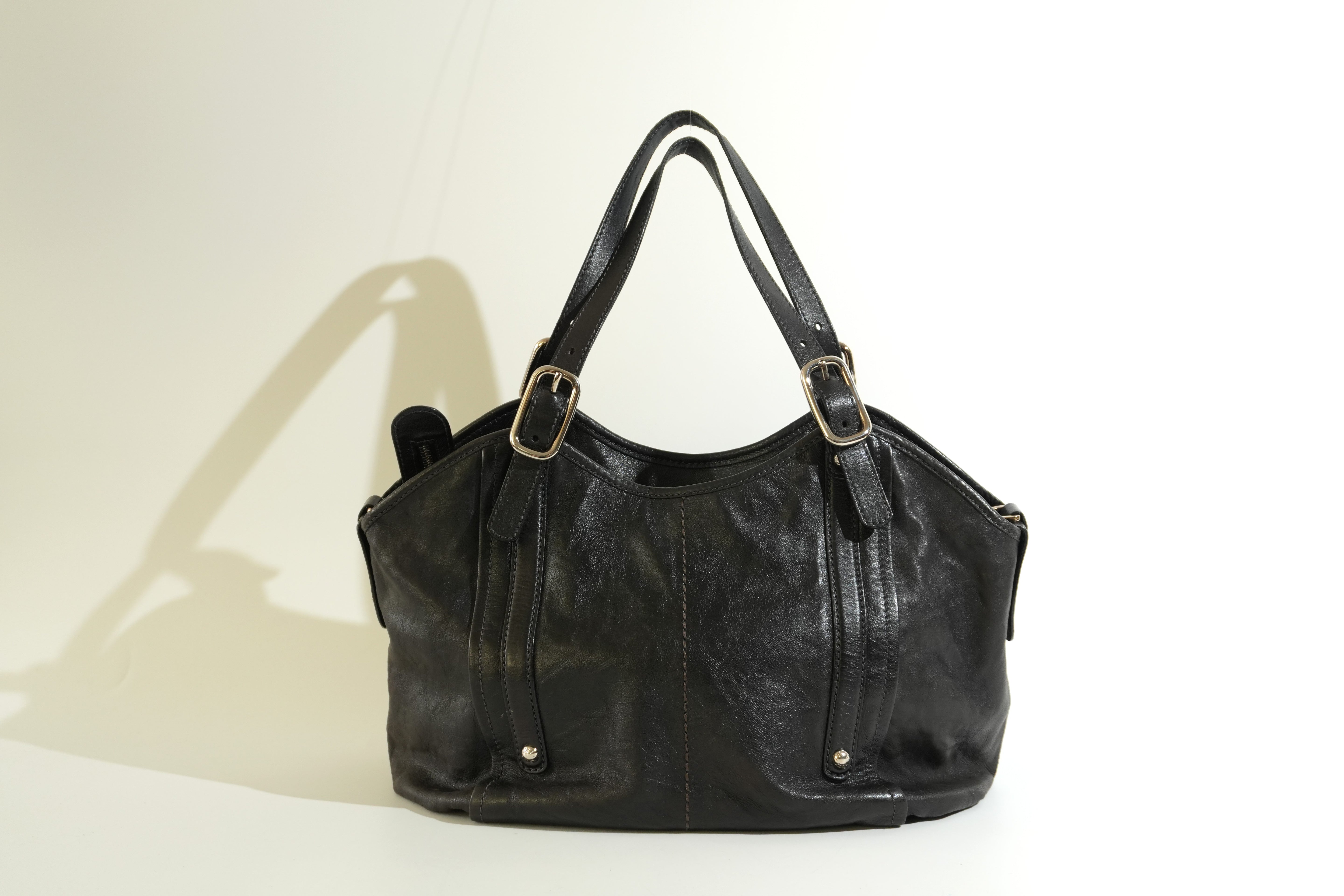 Pre-owned Tods Tote Bag Black
