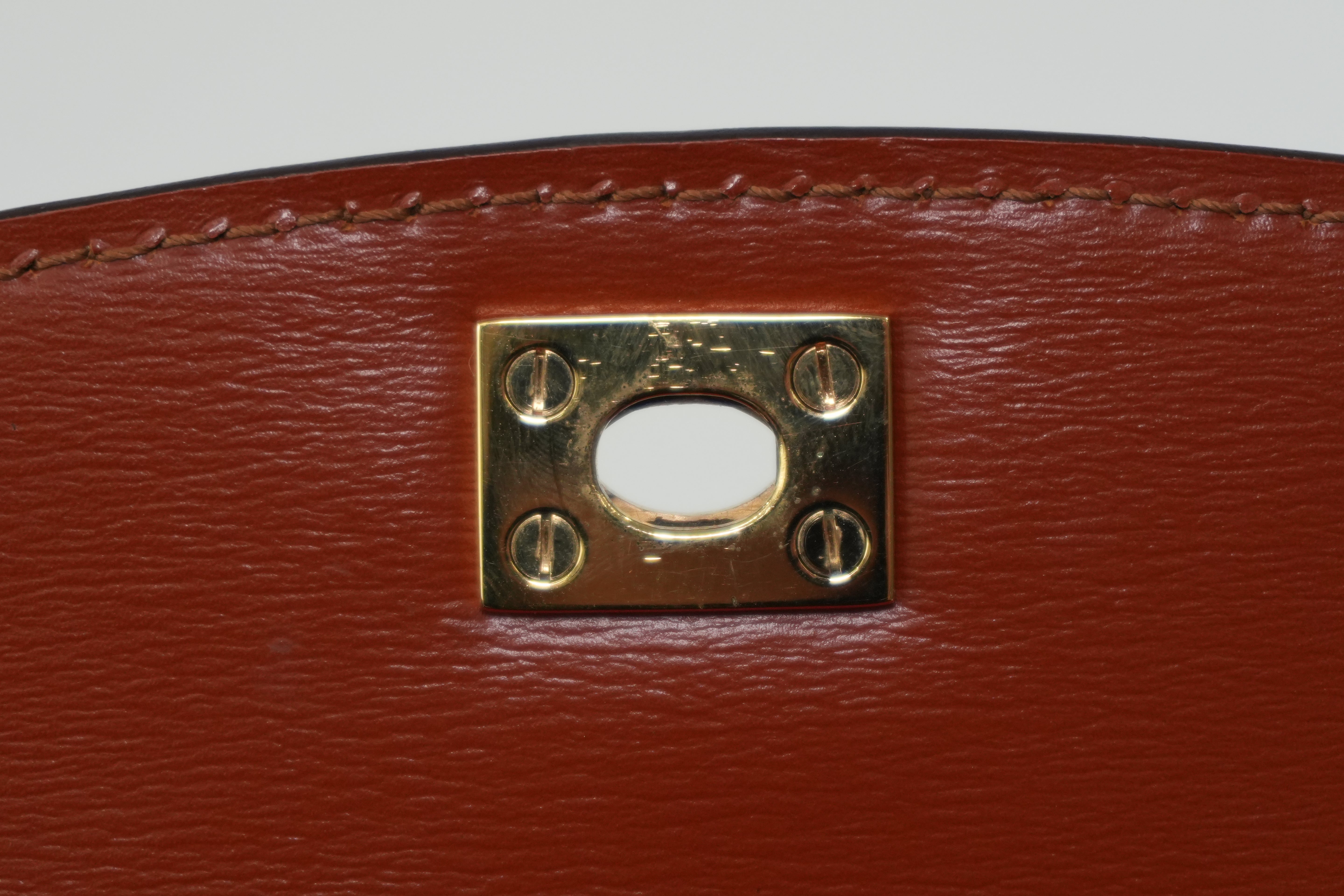 Louis Vuitton Malesherbe Handbag Epi Kenya Brown Used