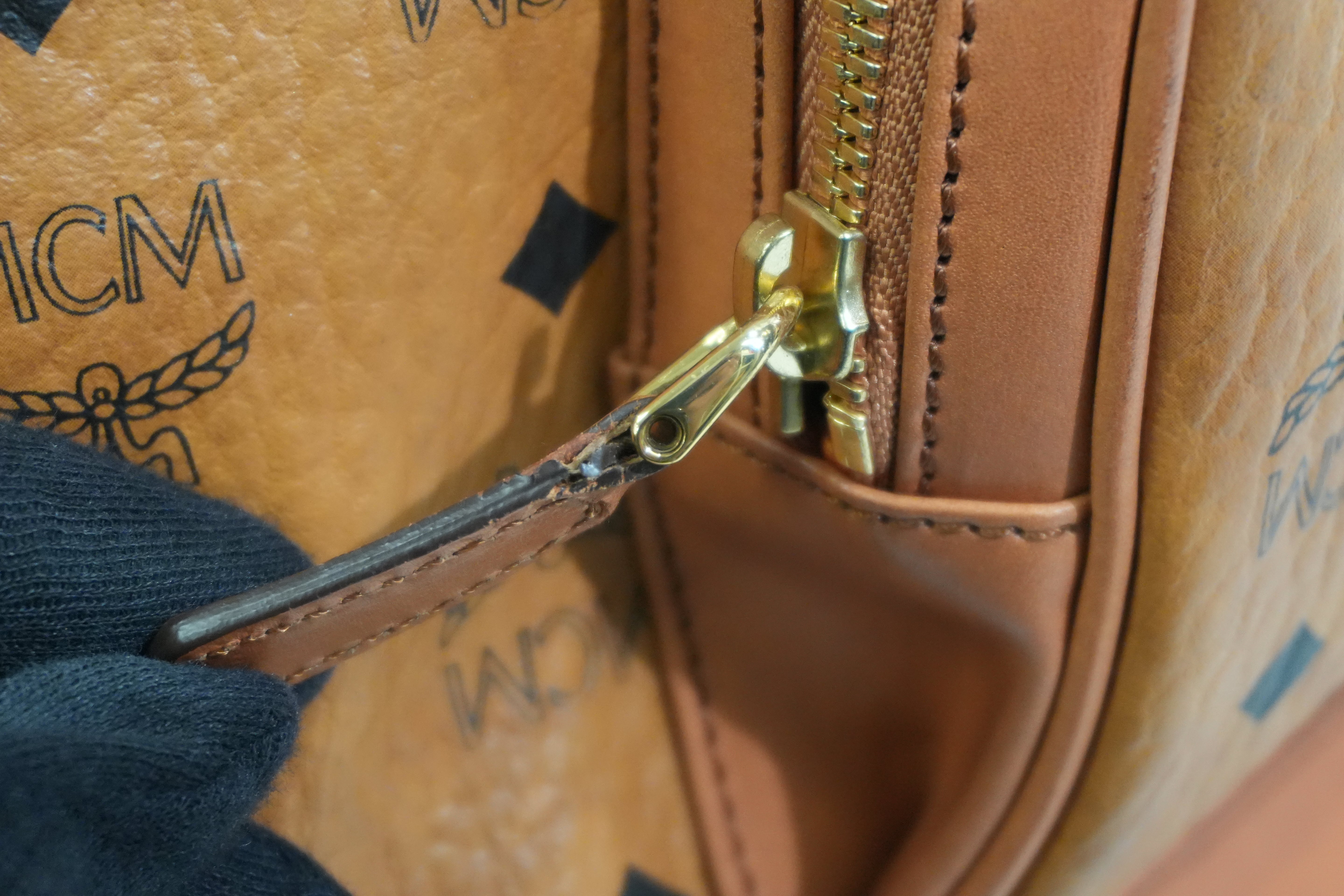 Pre-owned MCM Backpack Cognac