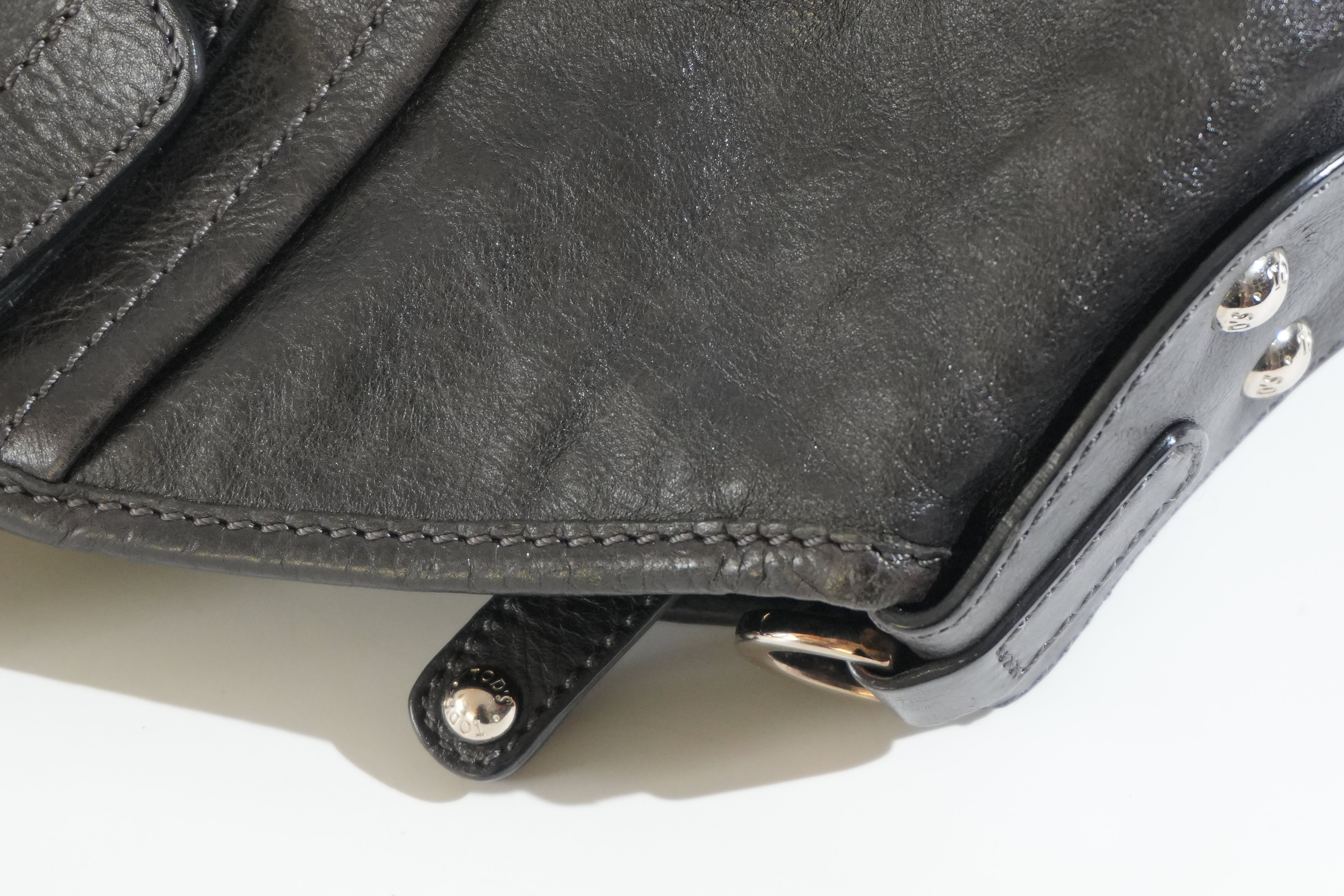 Pre-owned Tods Tote Bag Black