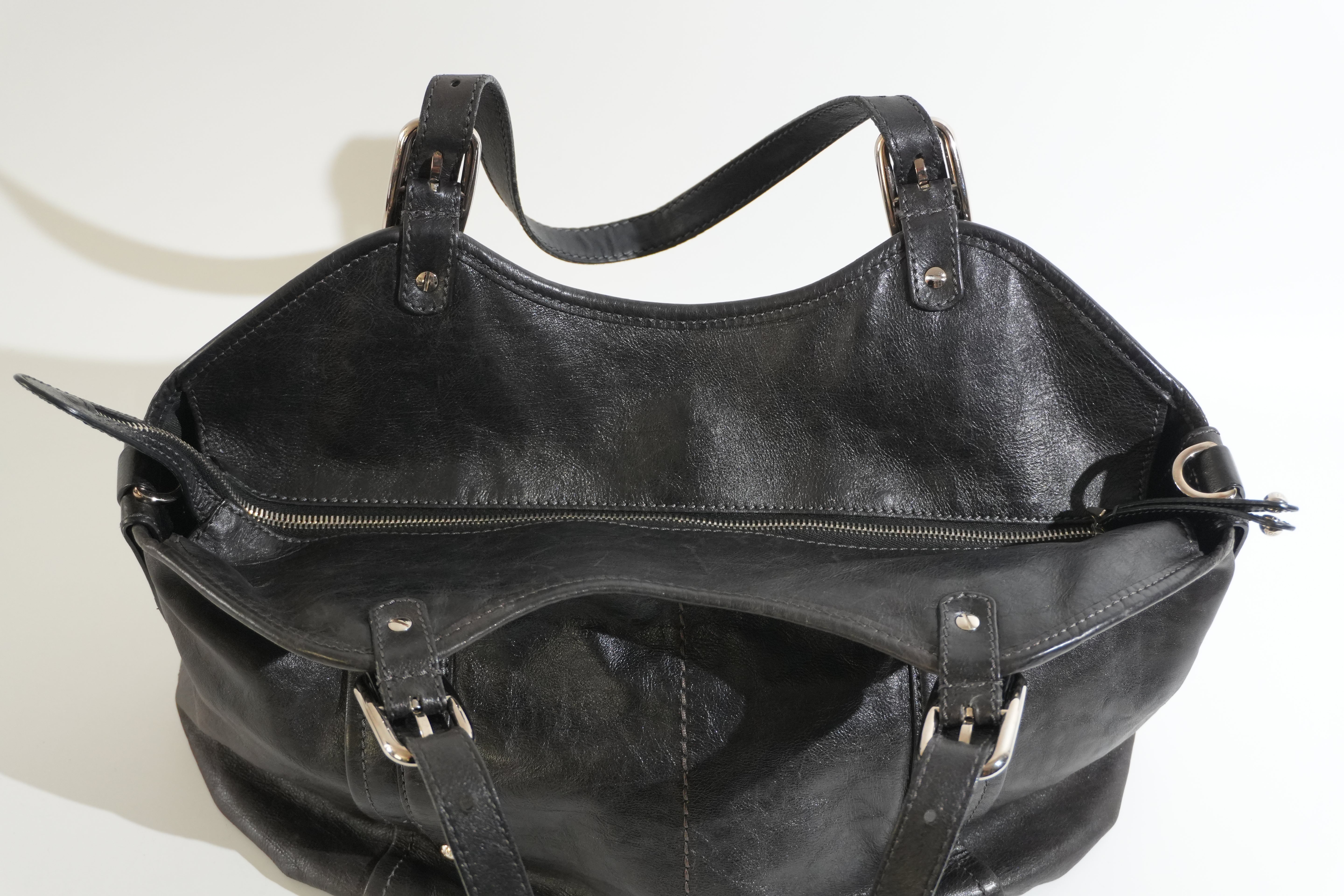 Pre-owned Tods Tote Bag Black