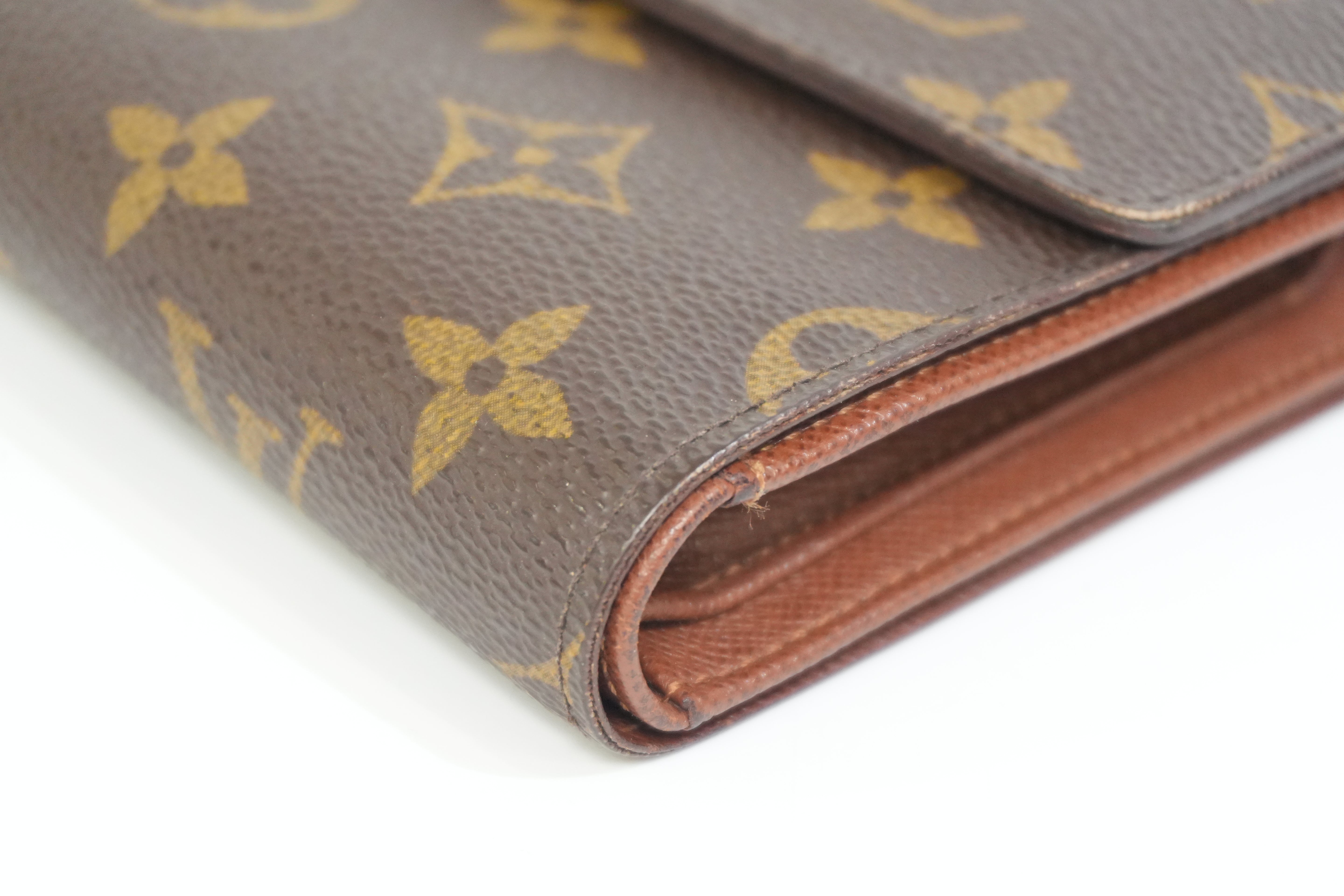 Pre-owned Louis Vuitton Monogram Short Wallet