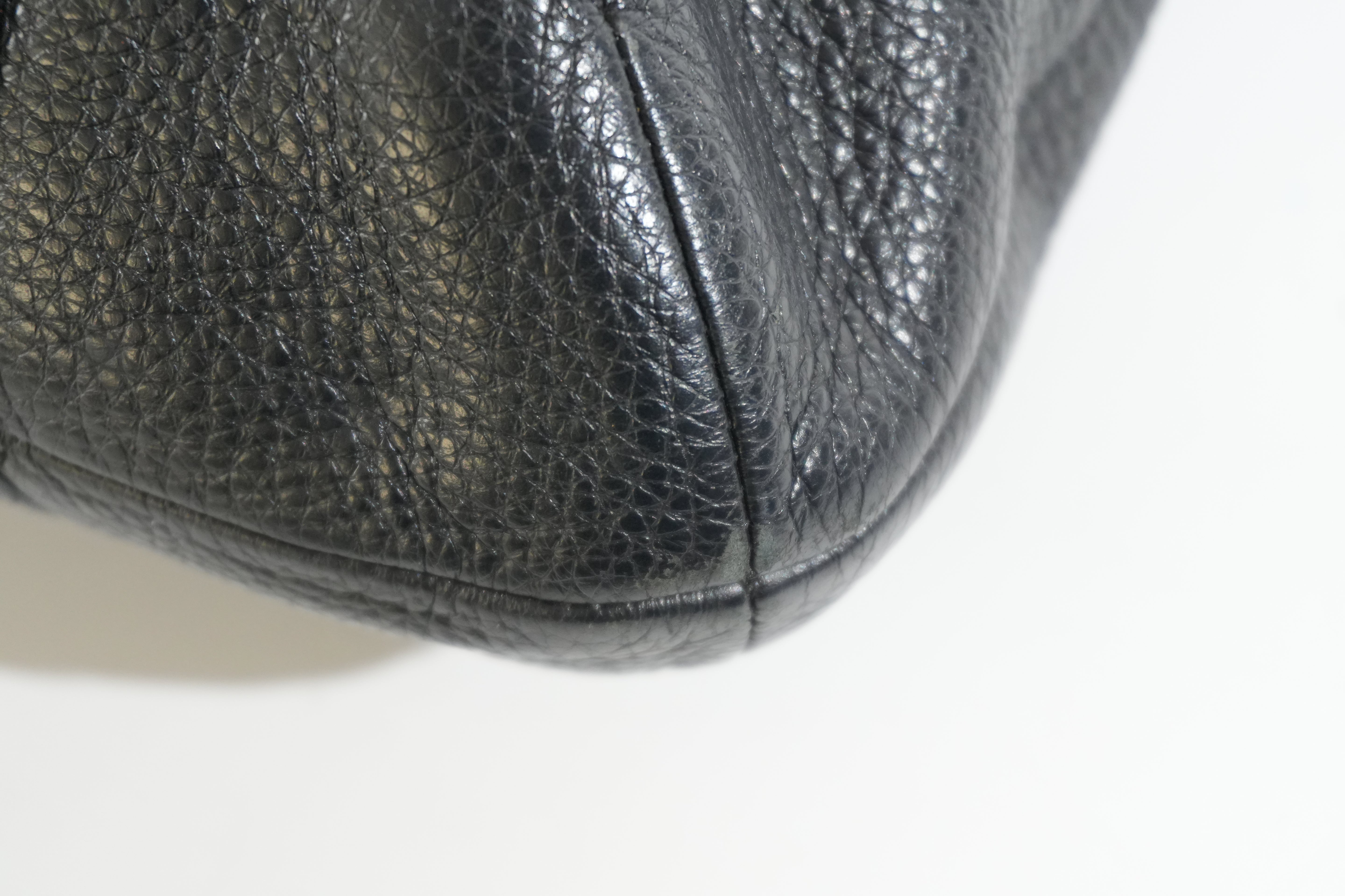 Pre-owned Coach Shoulder Tote Bag Black