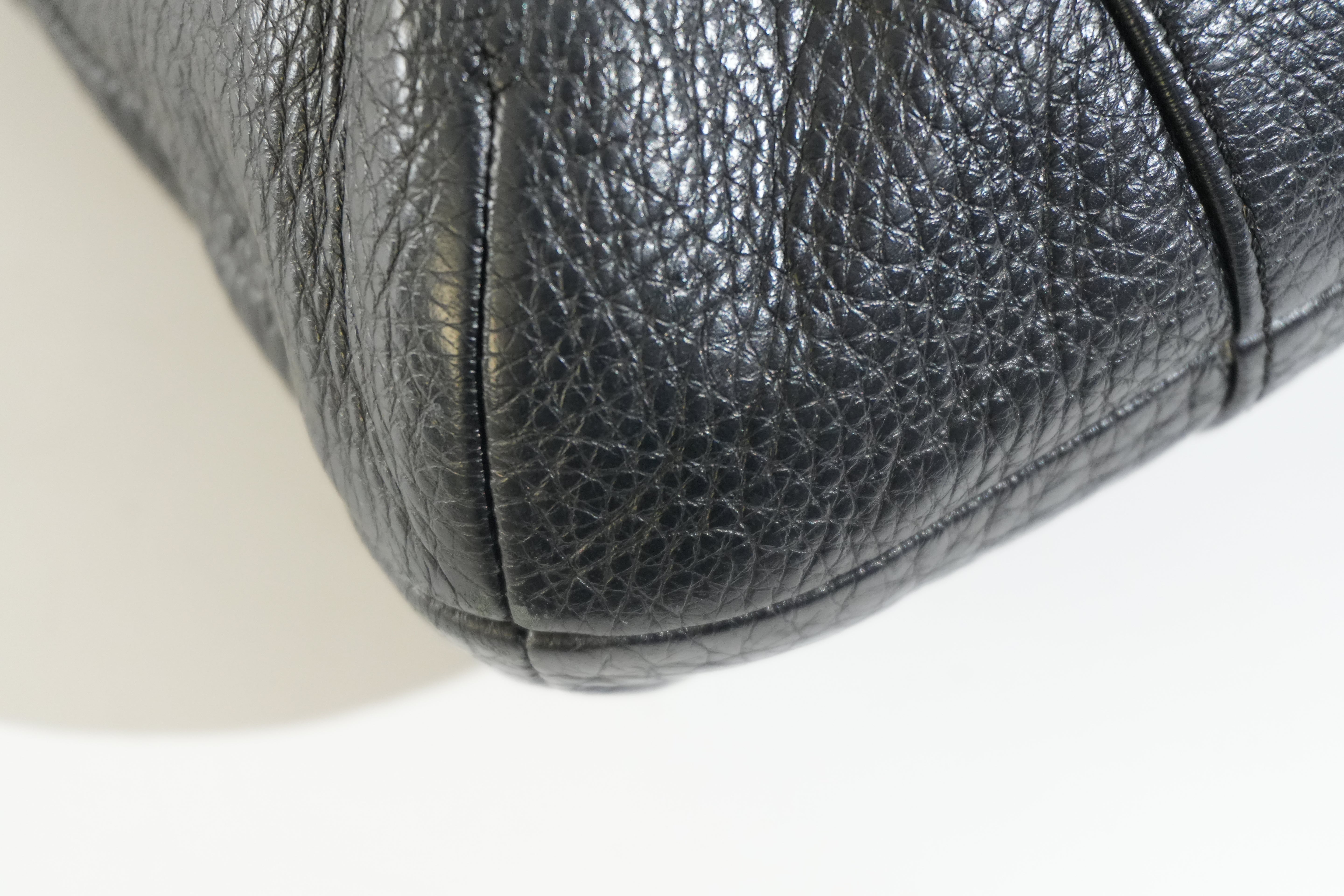 Pre-owned Coach Shoulder Tote Bag Black