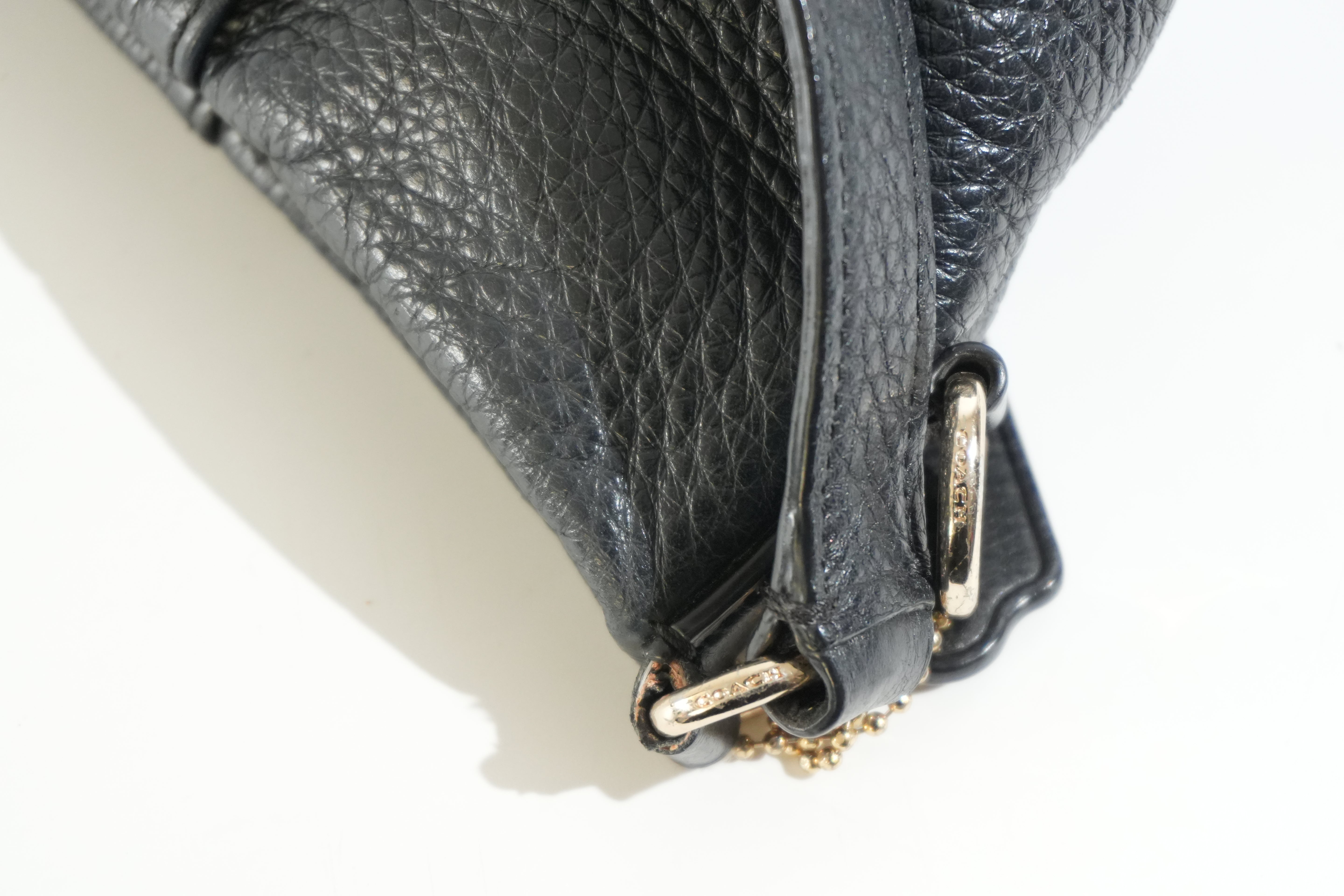 Pre-owned Coach Shoulder Tote Bag Black
