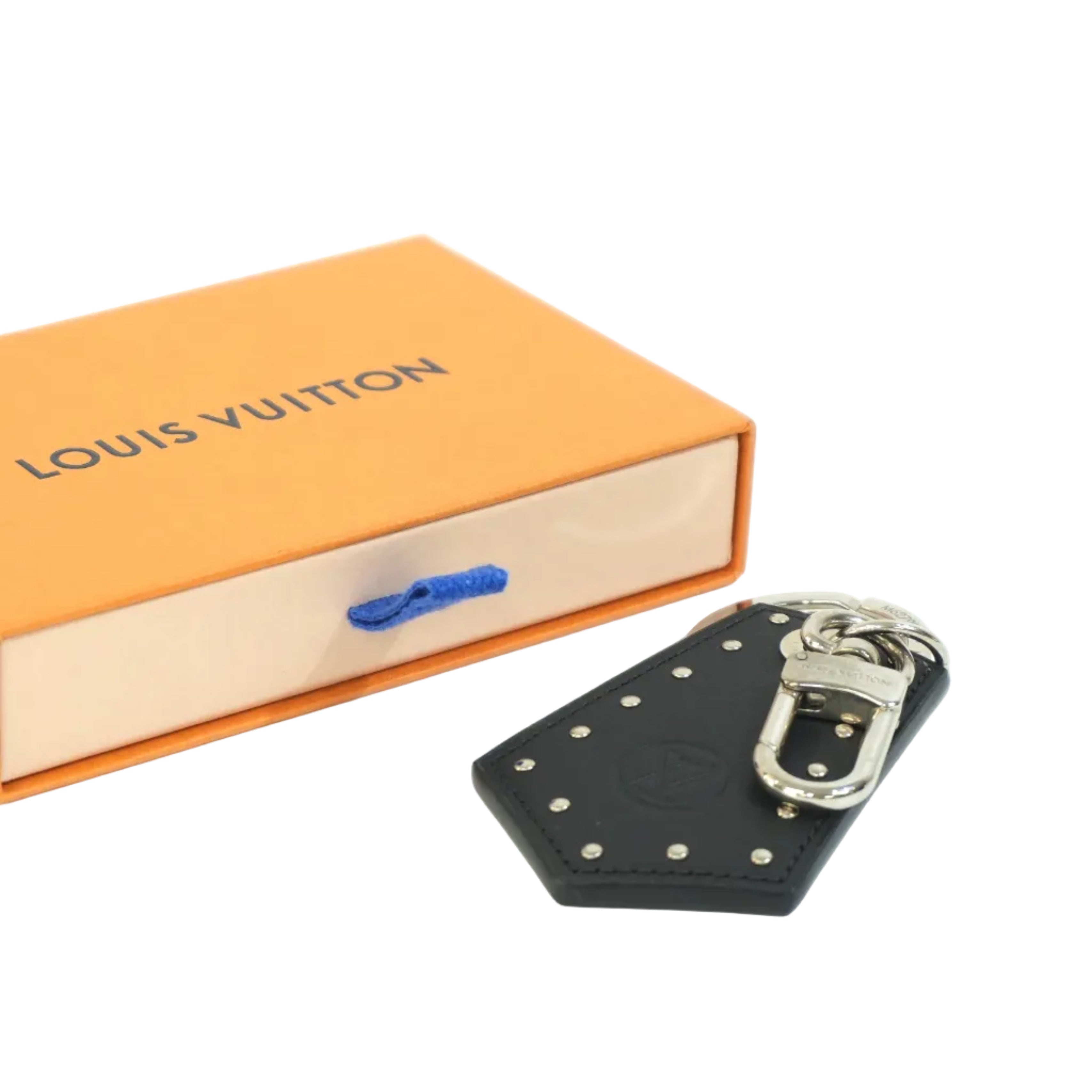 Pre-owned Louis Vuitton Steel Bag Charm Black