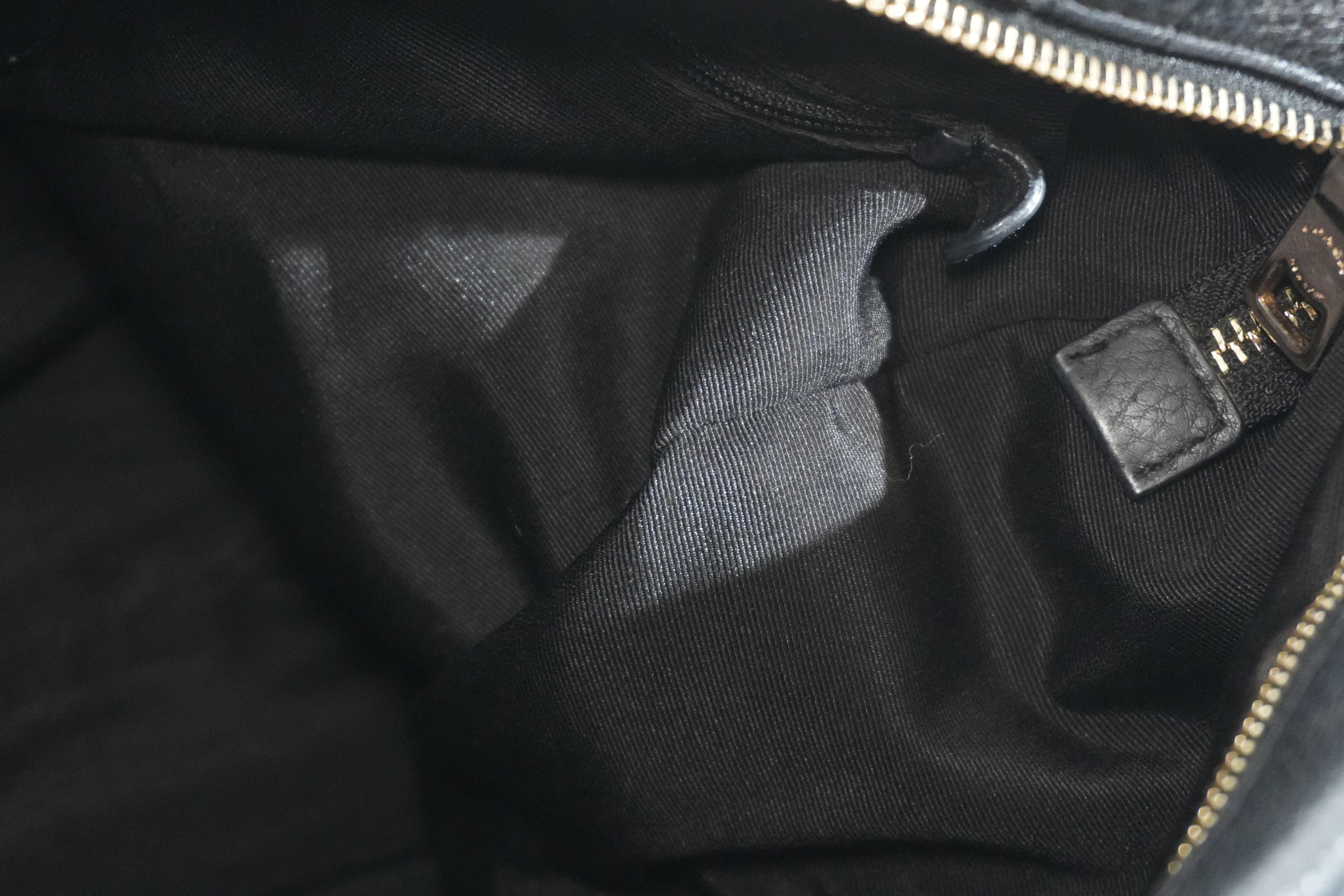 Pre-owned Coach Shoulder Tote Bag Black