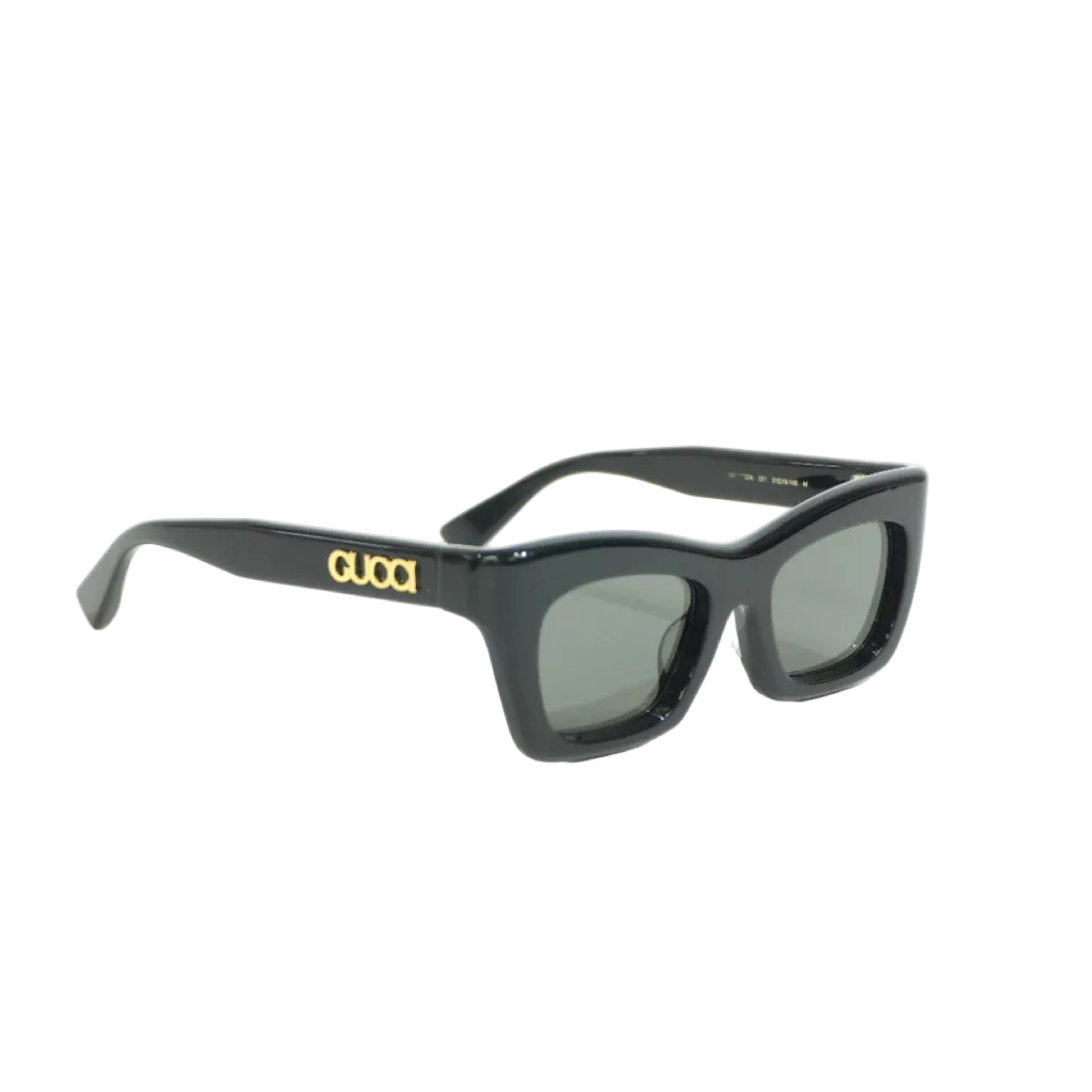 Pre-owned Gucci Cat Eye Sunglasses Black