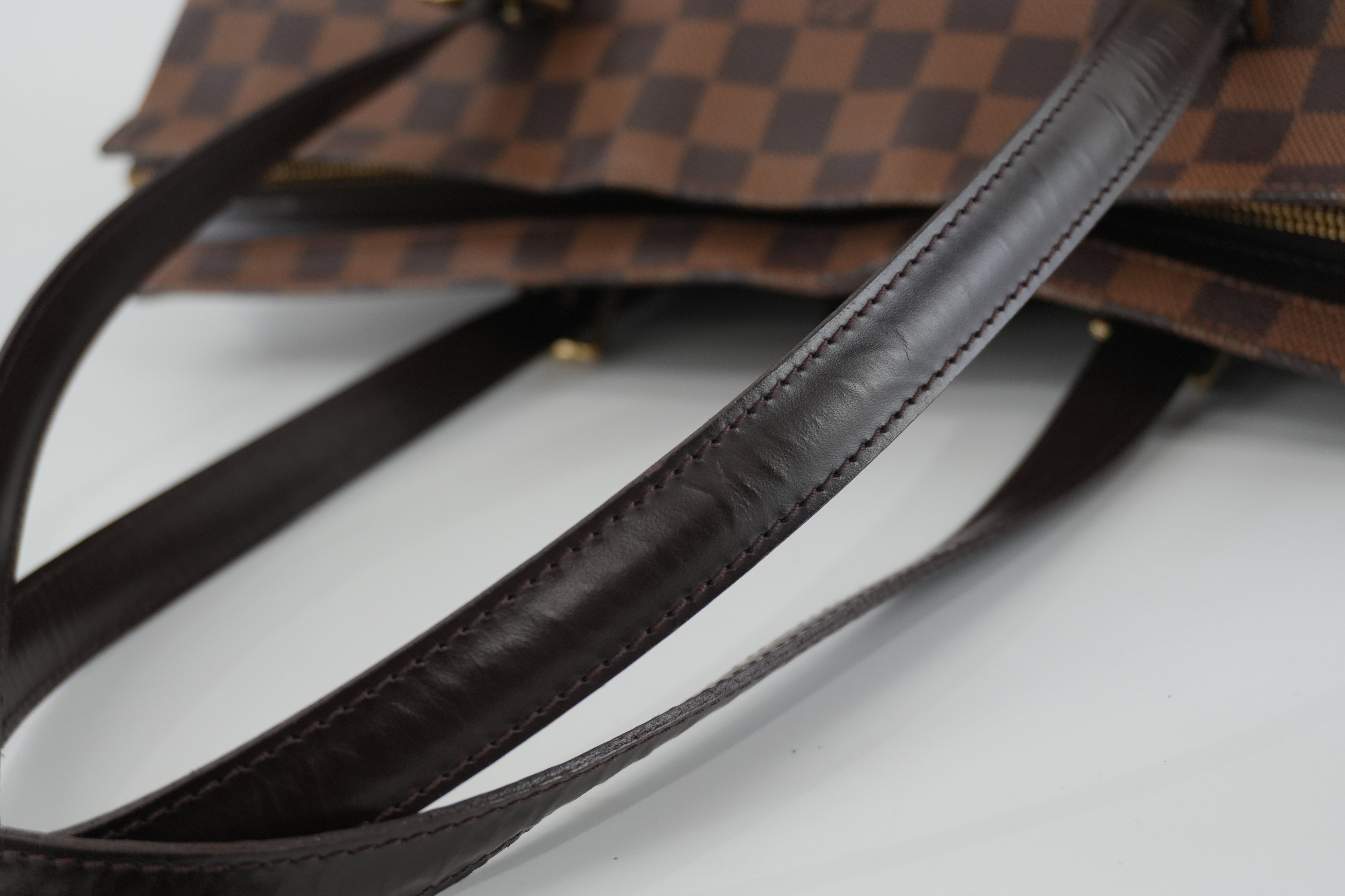 Louis Vuitton Damier Ebene Chelsea Tote Bag Used