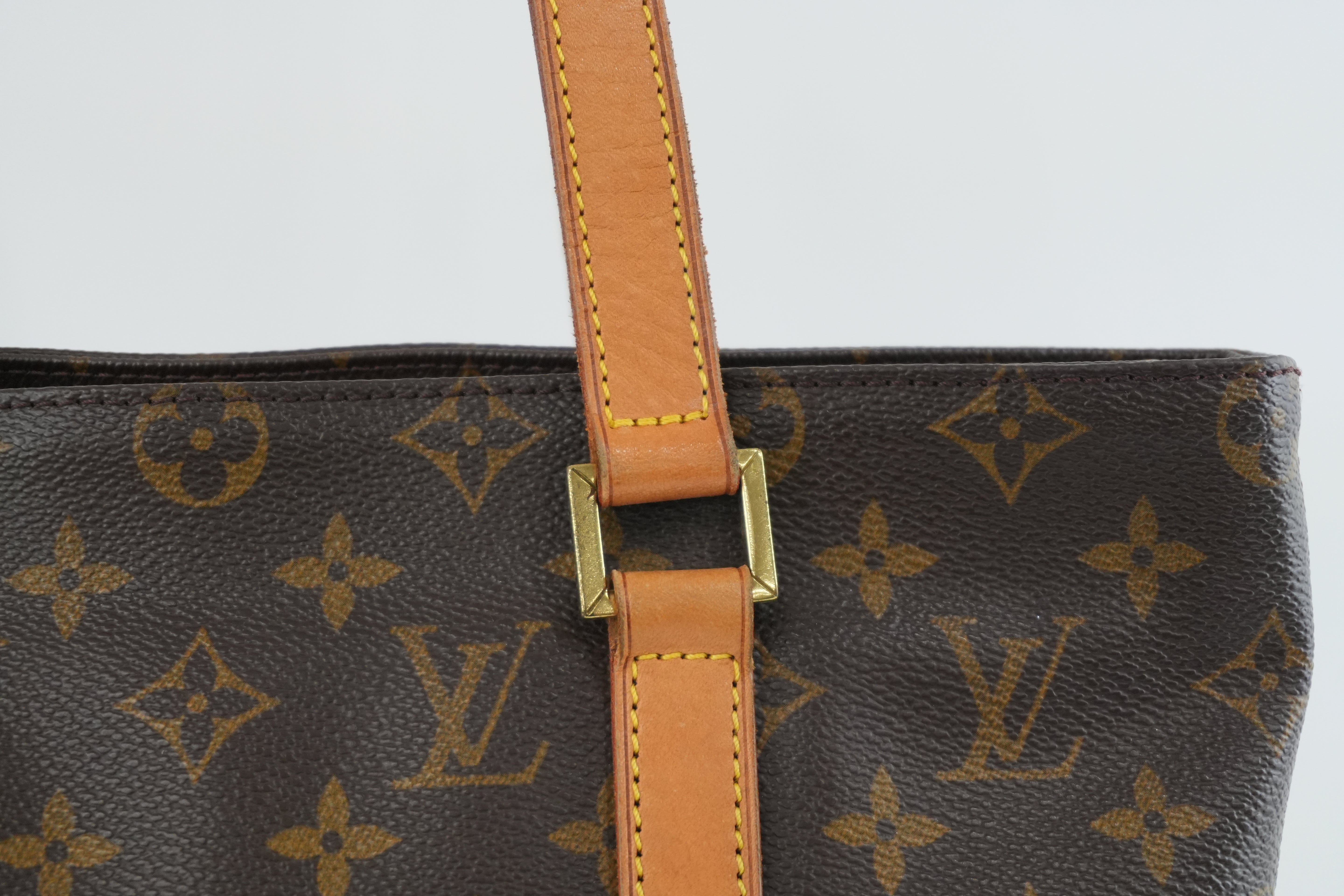 Louis Vuitton Monogram Cabas Piano Tote Bag Used