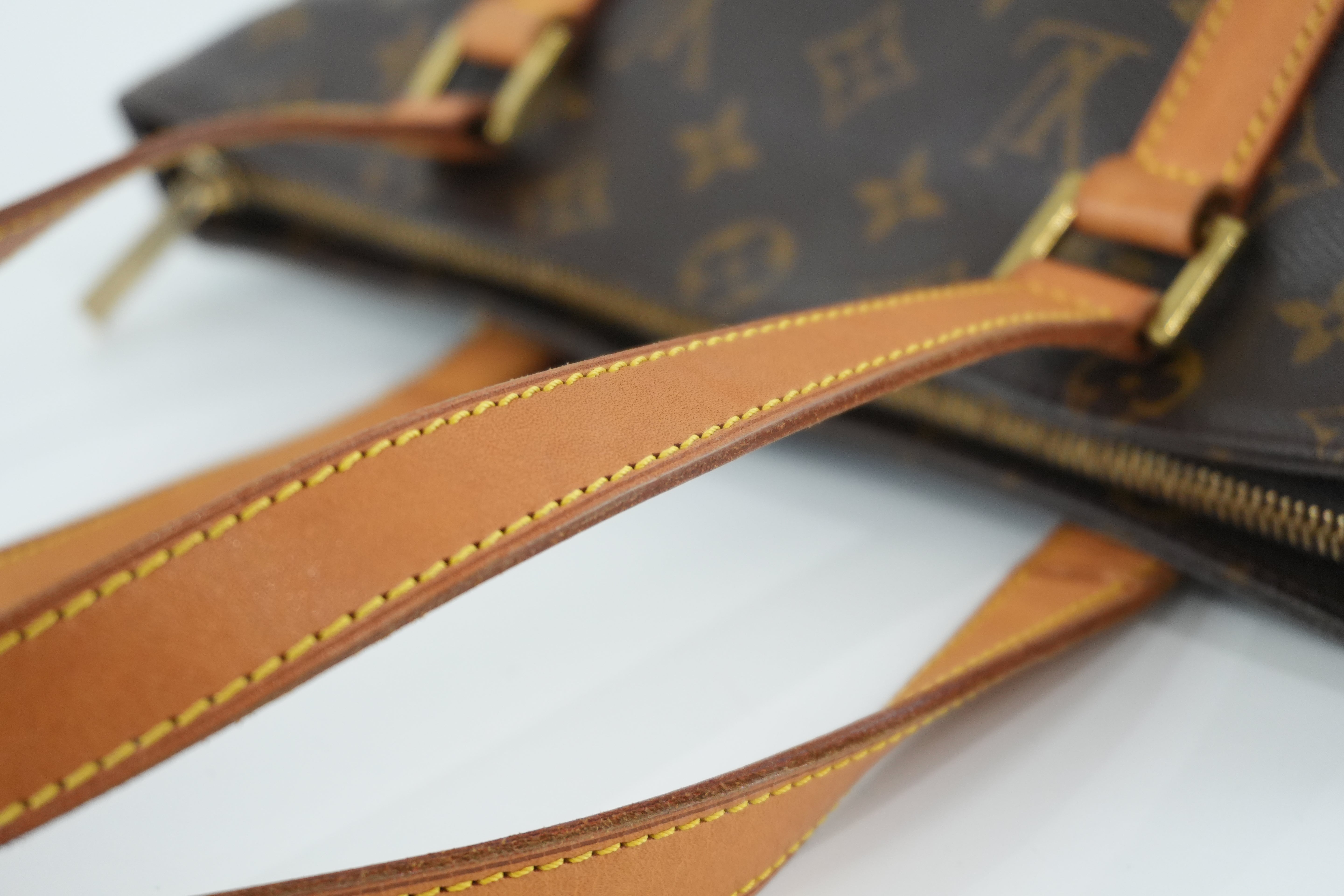 Louis Vuitton Monogram Cabas Piano Tote Bag Used