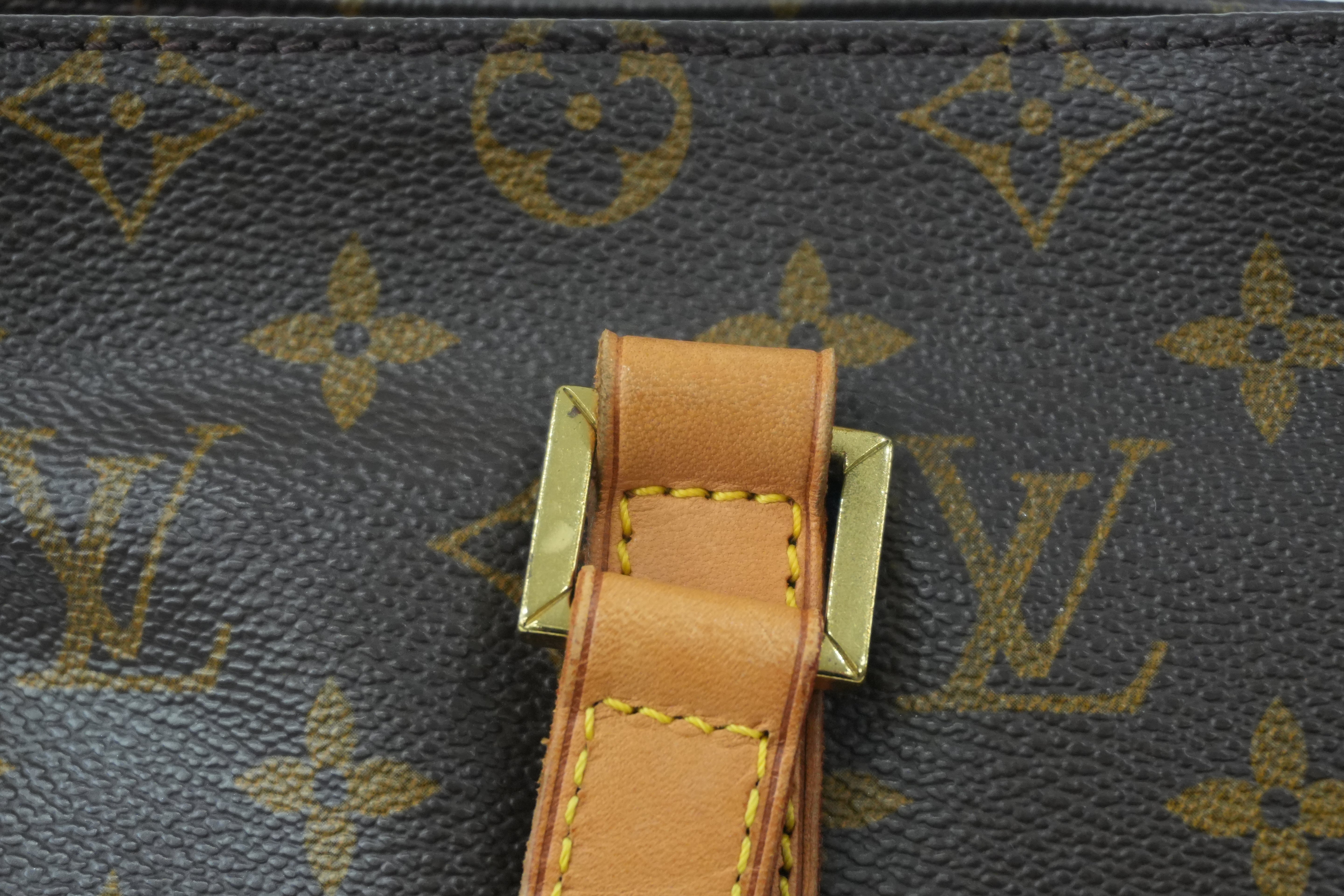 Louis Vuitton Monogram Cabas Piano Tote Bag Used