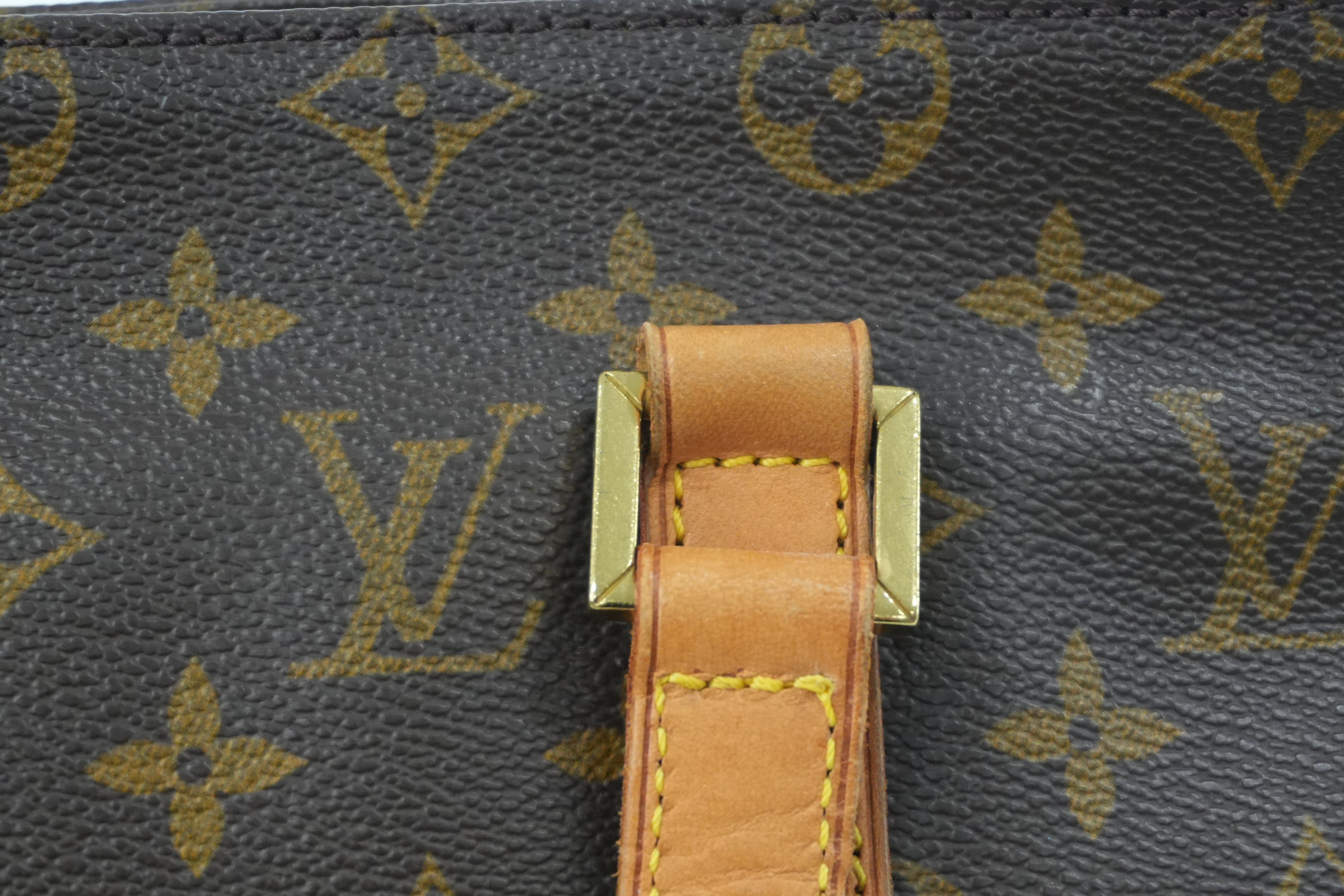 Louis Vuitton Monogram Cabas Piano Tote Bag Used
