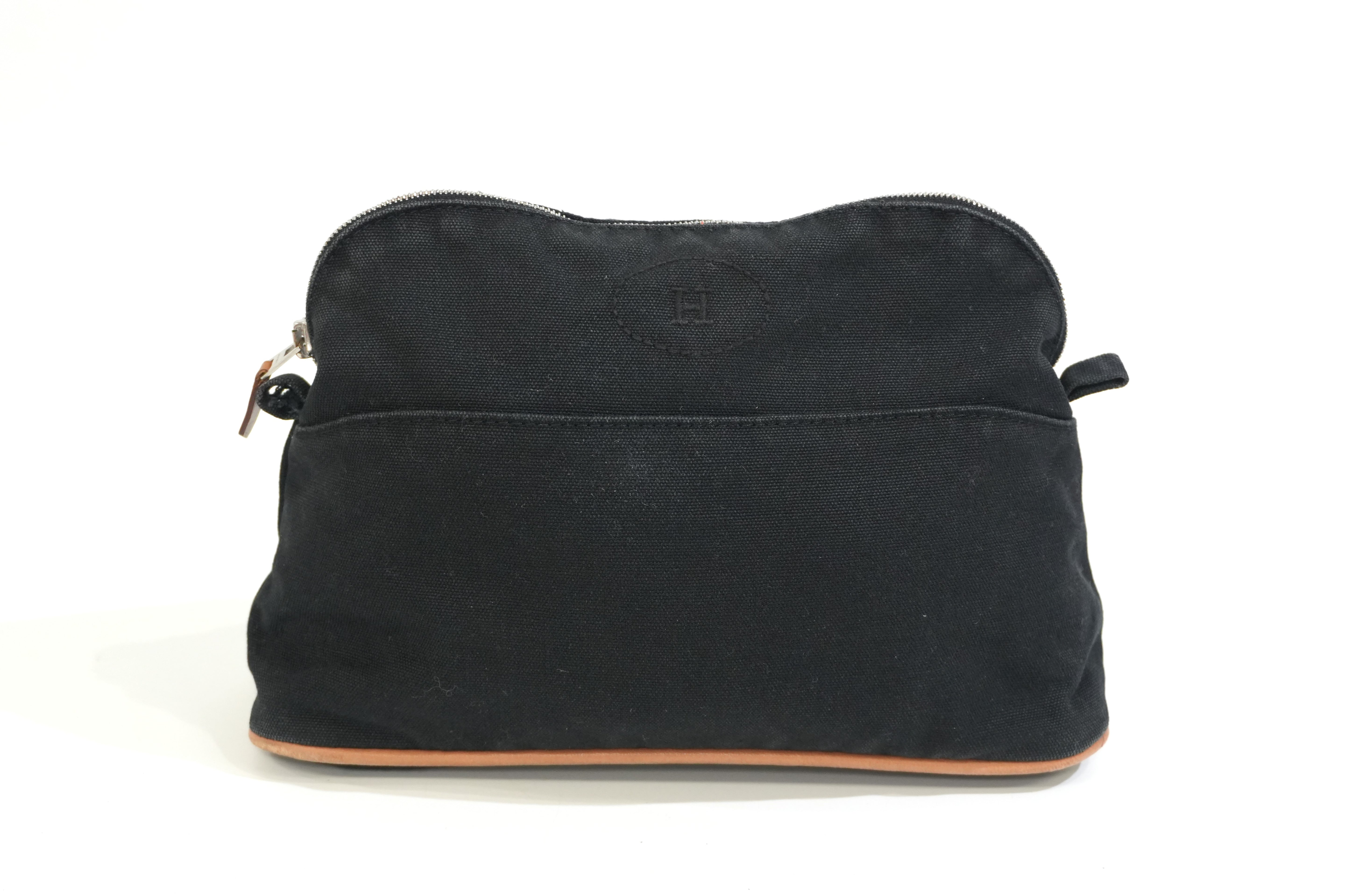 Pre-owned Hermes Pouch Black