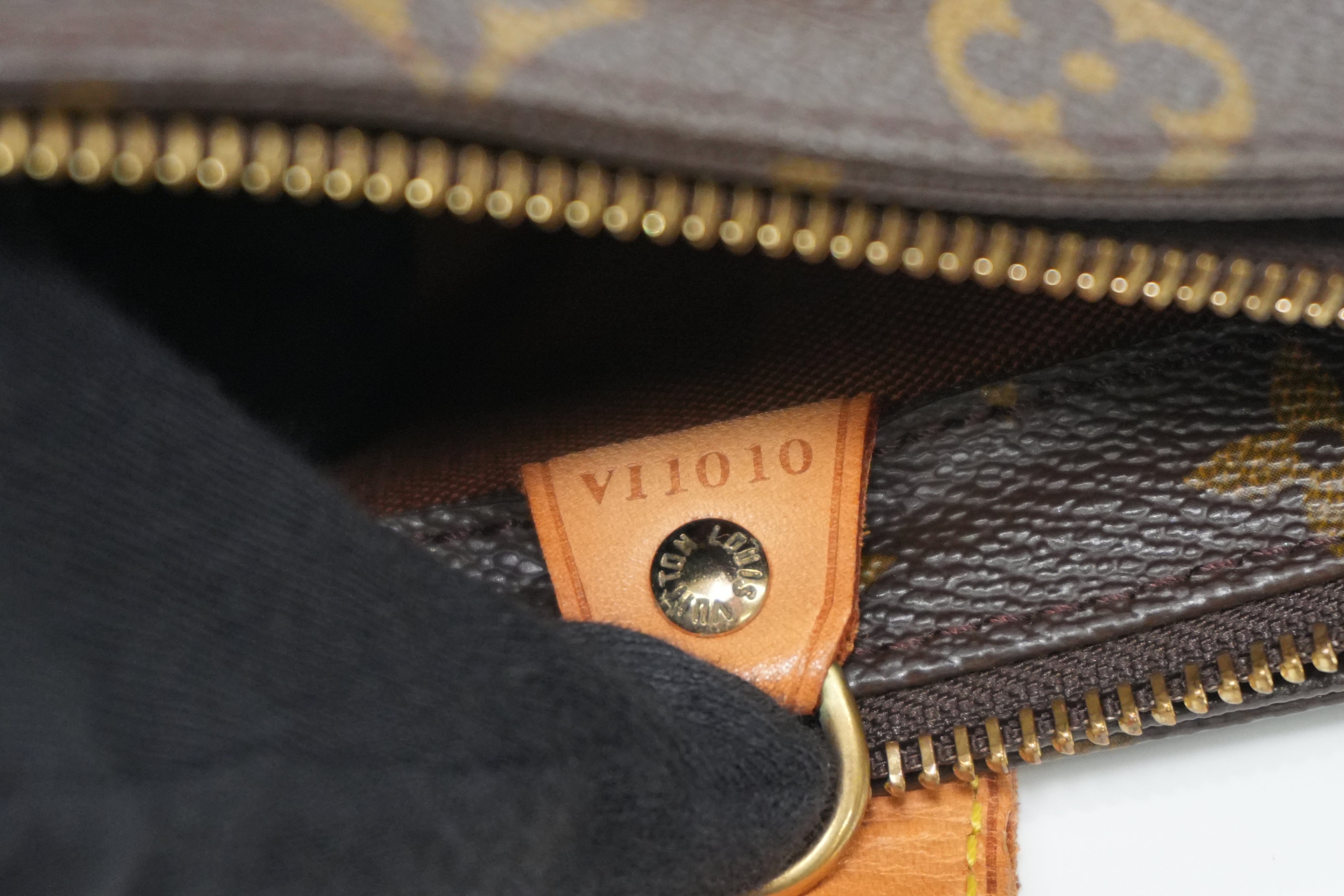 Louis Vuitton Monogram Cabas Piano Tote Bag Used