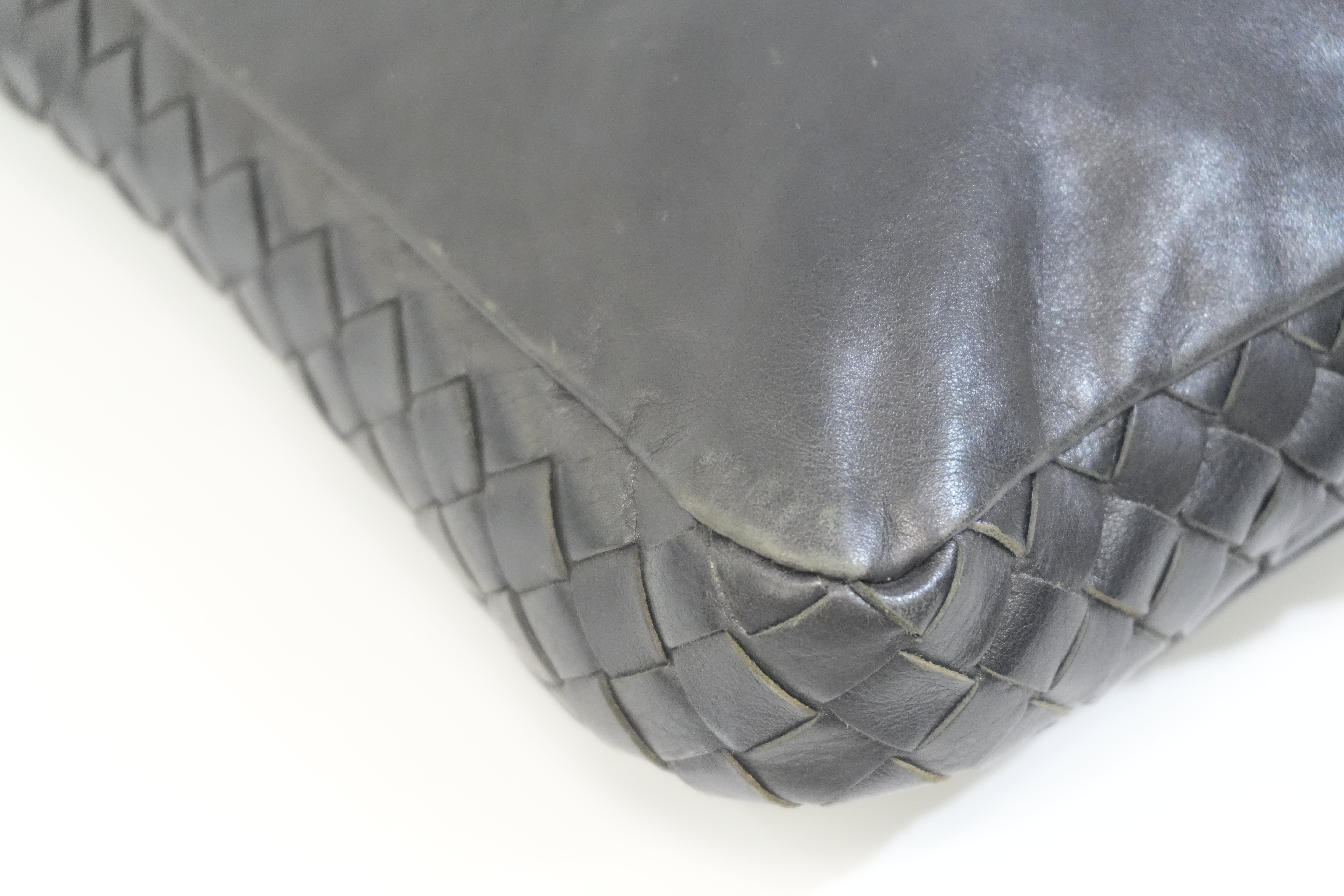 Pre-owned Bottega Clutch Bag Black